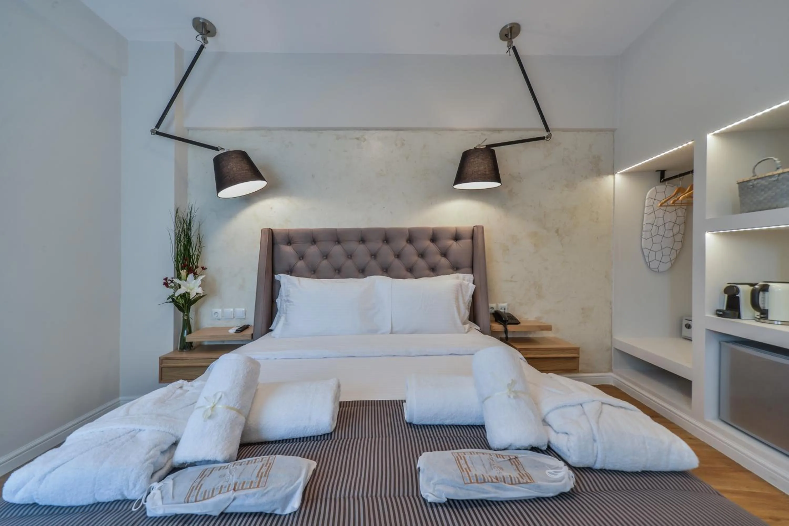 Photo of the whole room, Bed in A.P. Acropolis View Apartments