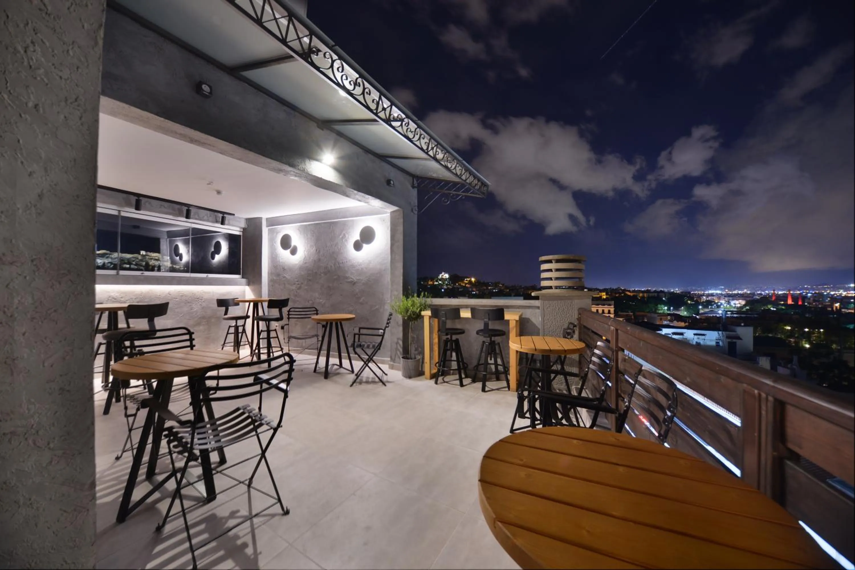 Restaurant/places to eat in A.P. Acropolis View Apartments