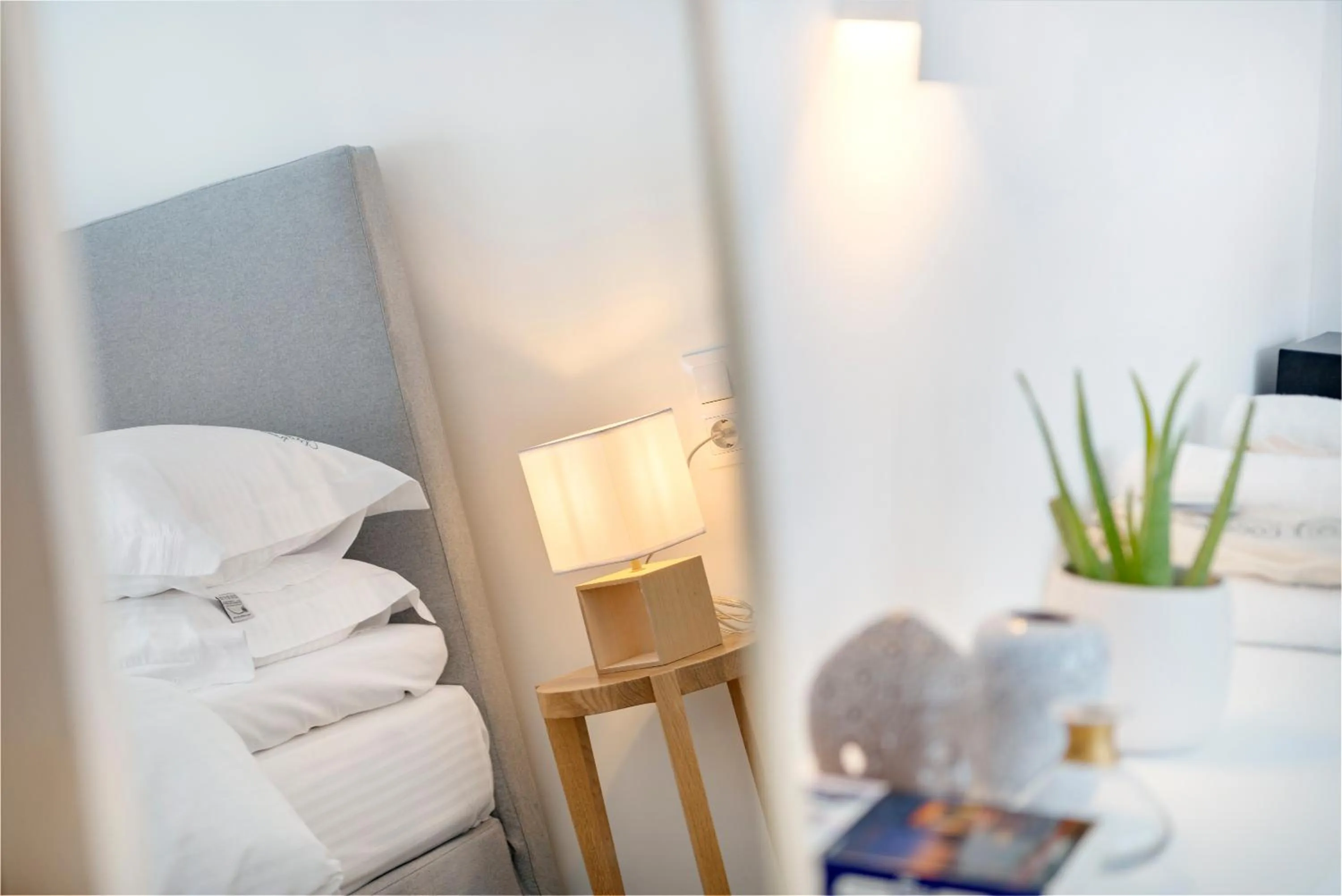 Bed in Maryflower Premium Apartments Piraeus