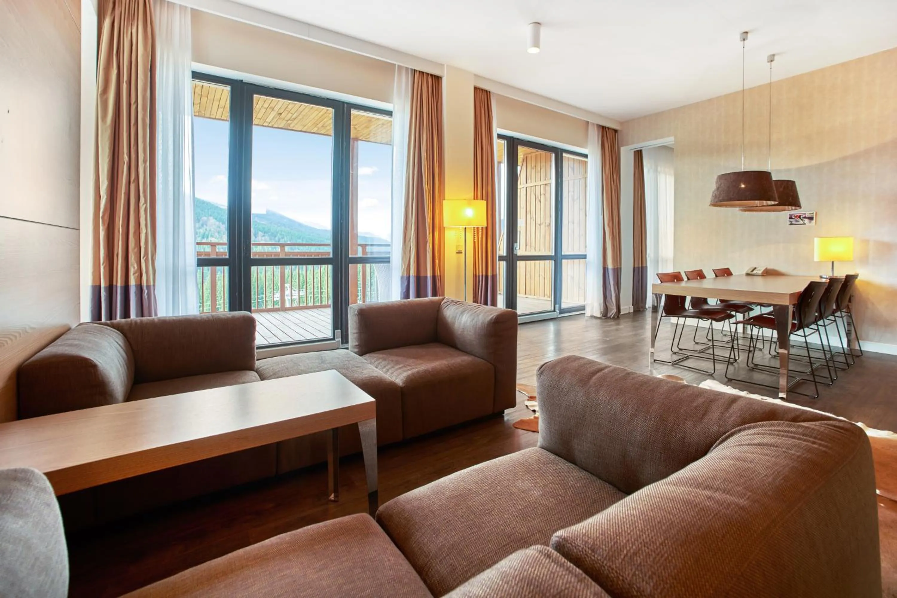Living room in Radisson Blu Resort Bukovel