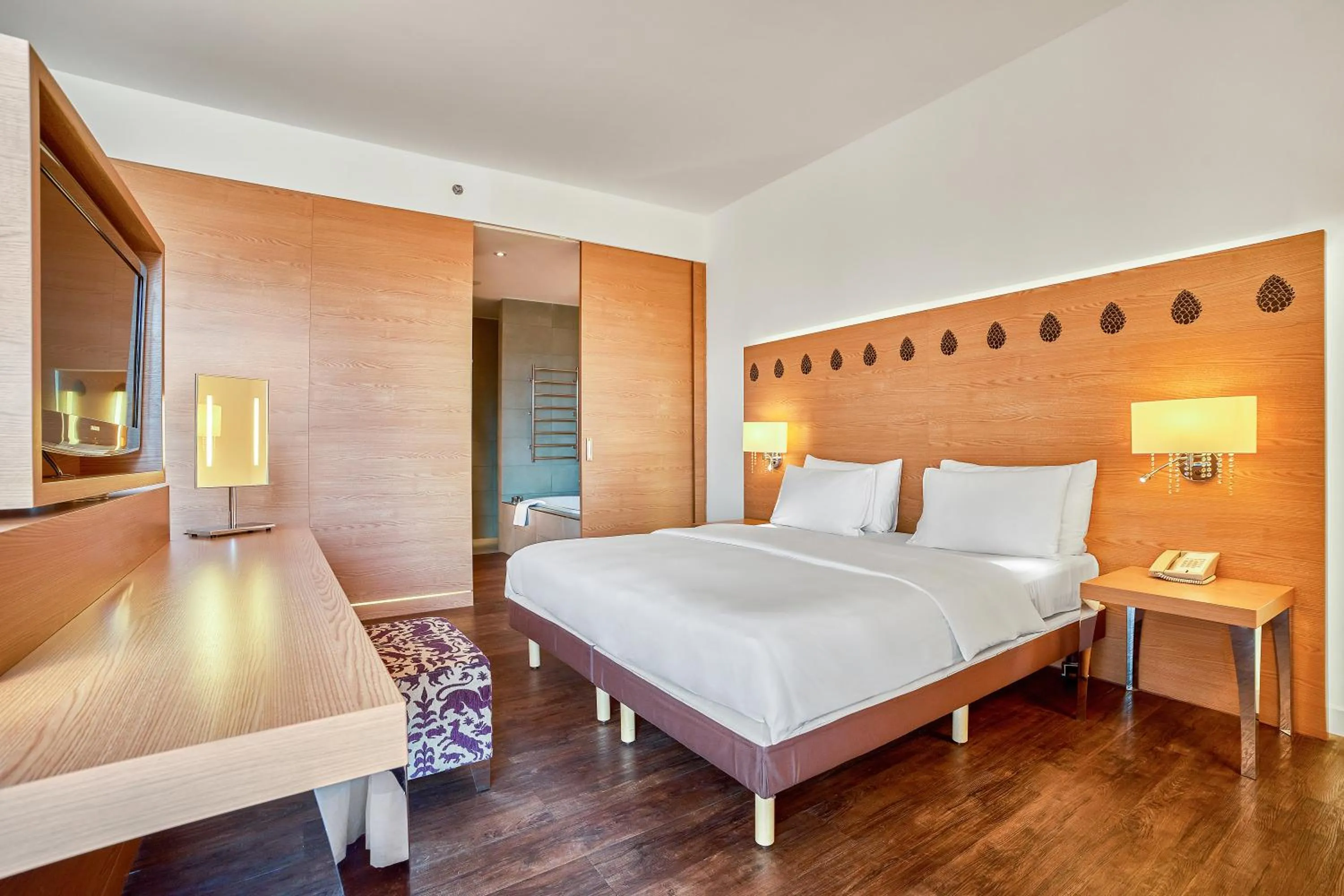 Photo of the whole room, Bed in Radisson Blu Resort Bukovel