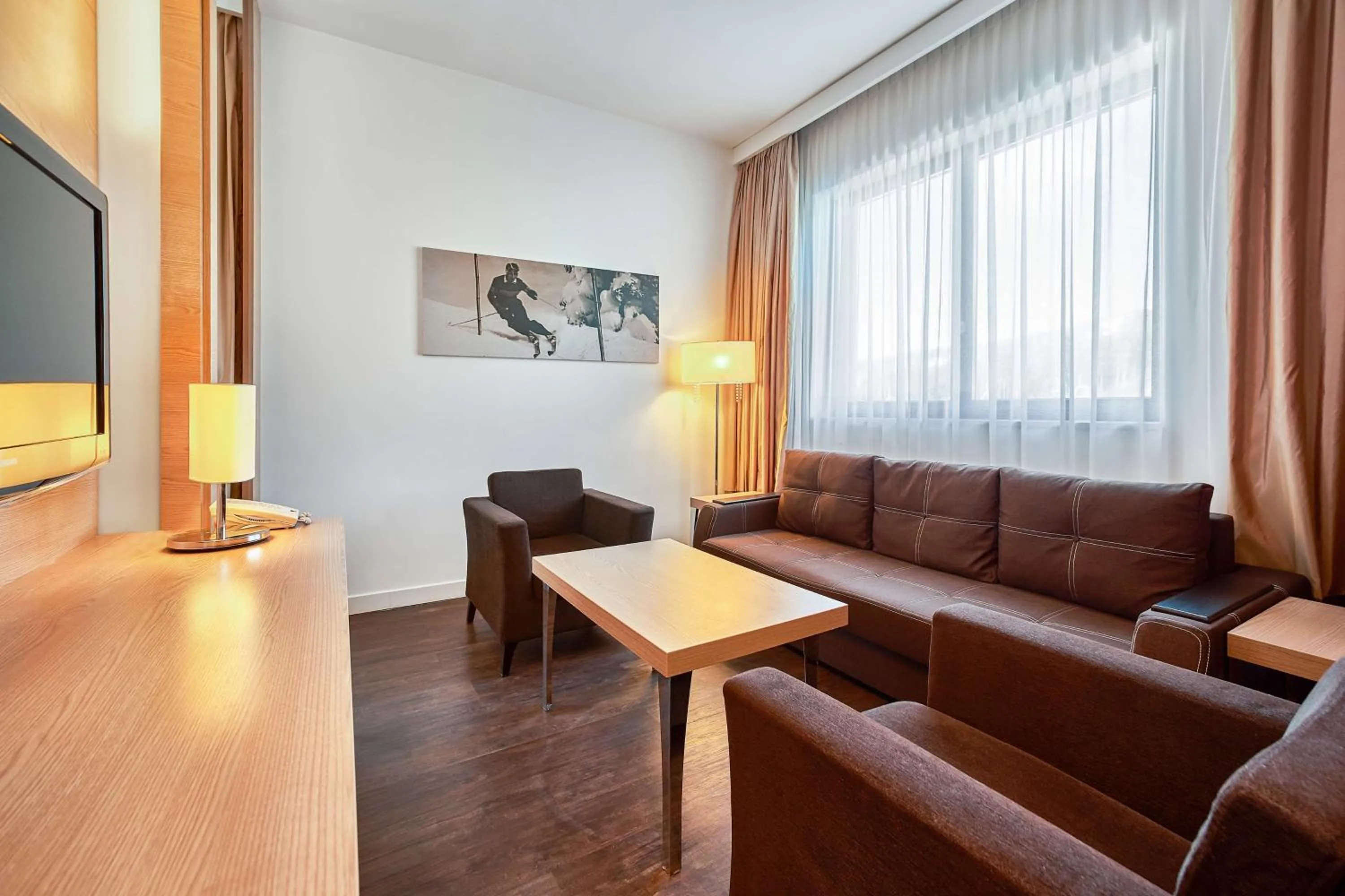 Seating area in Radisson Blu Resort Bukovel