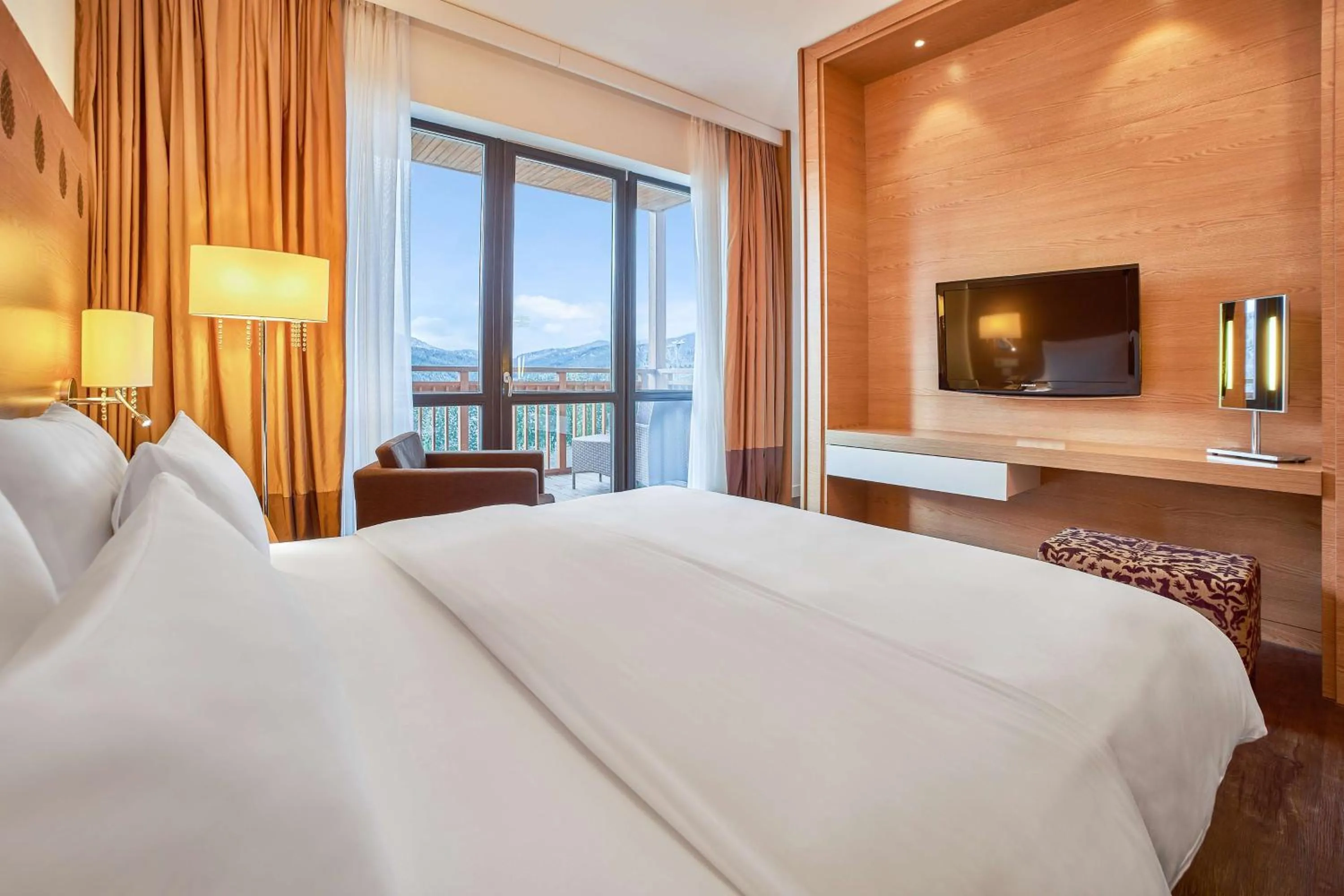 Bed in Radisson Blu Resort Bukovel