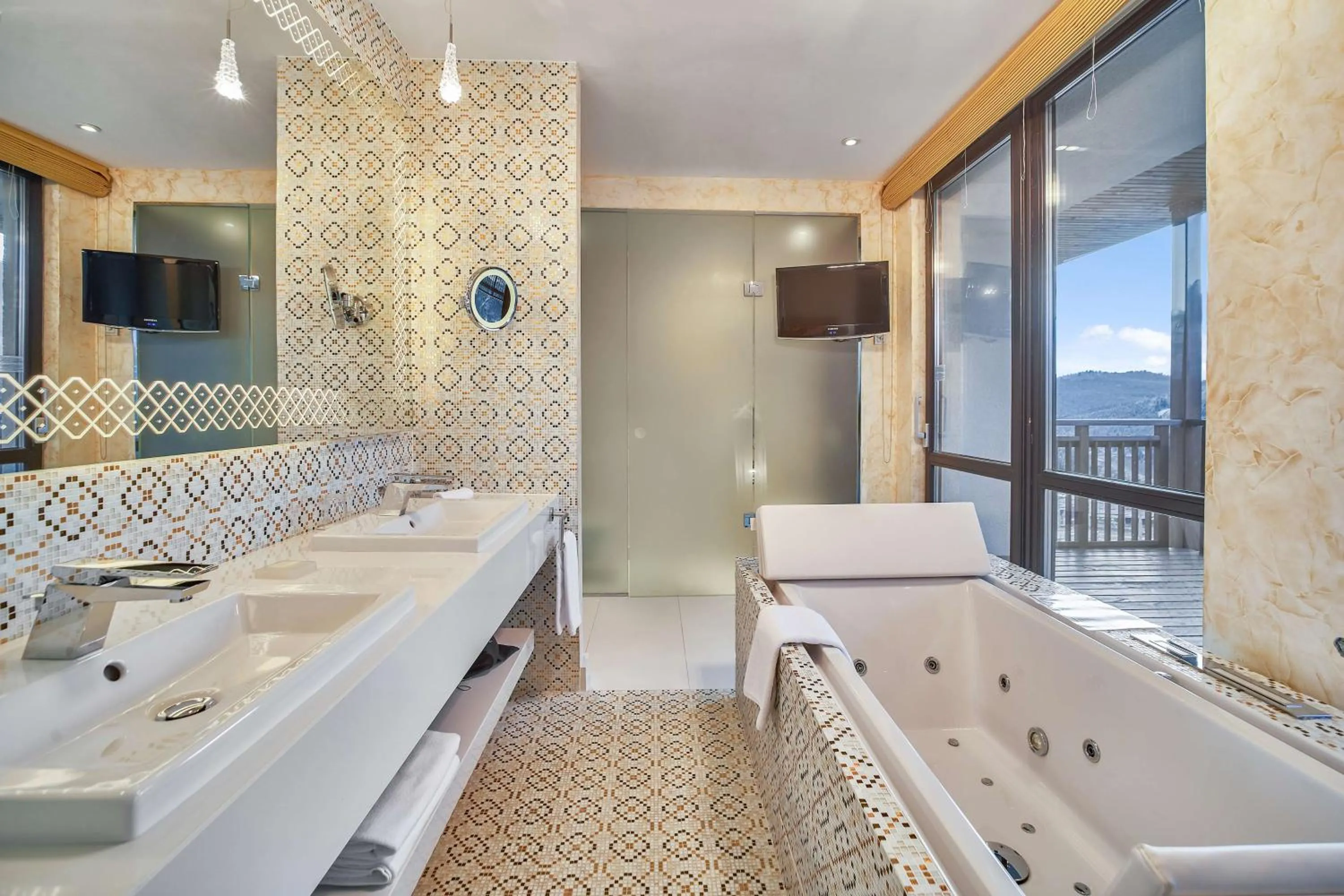 Bathroom in Radisson Blu Resort Bukovel