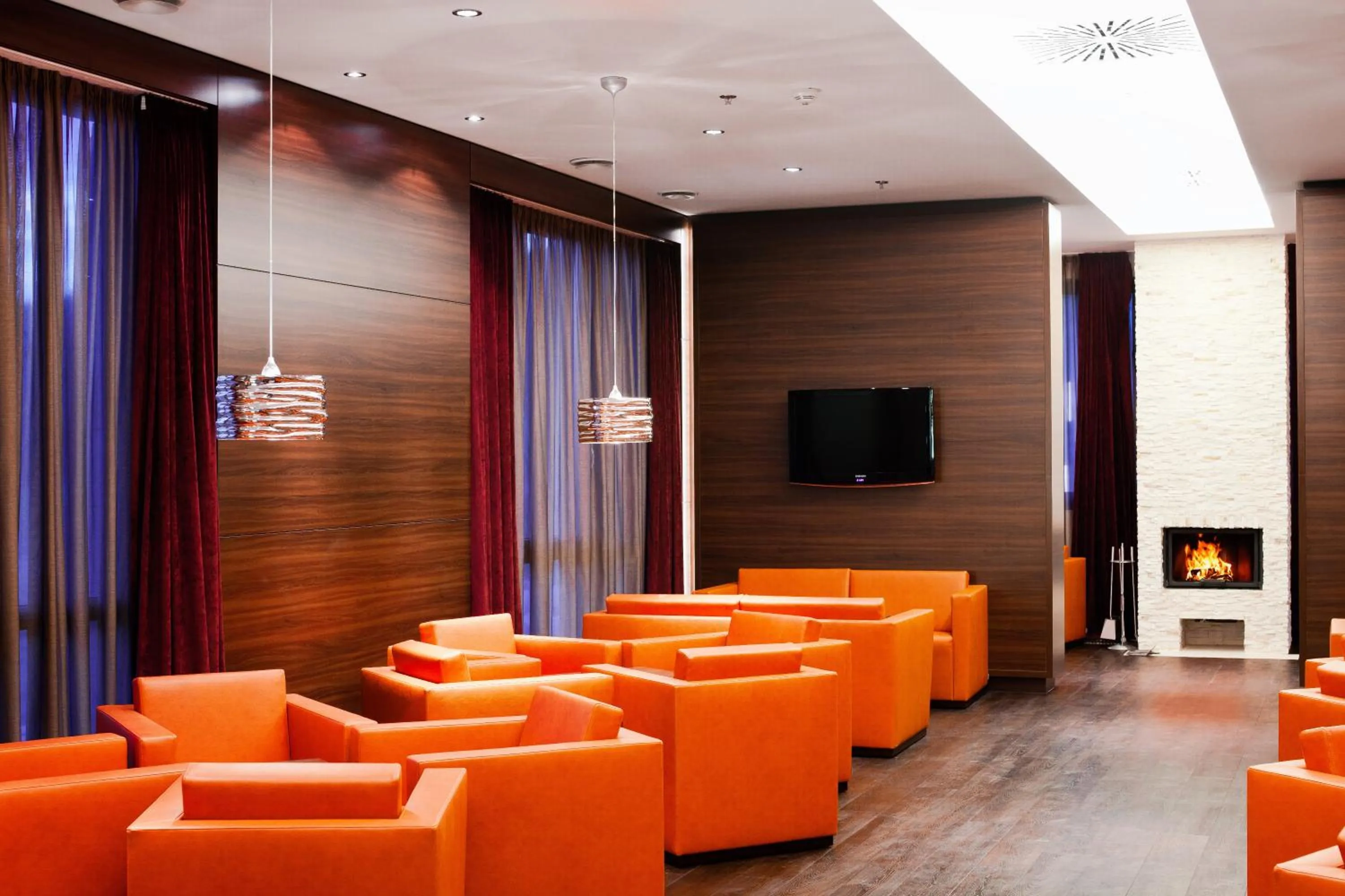 Lounge or bar in Radisson Blu Resort Bukovel