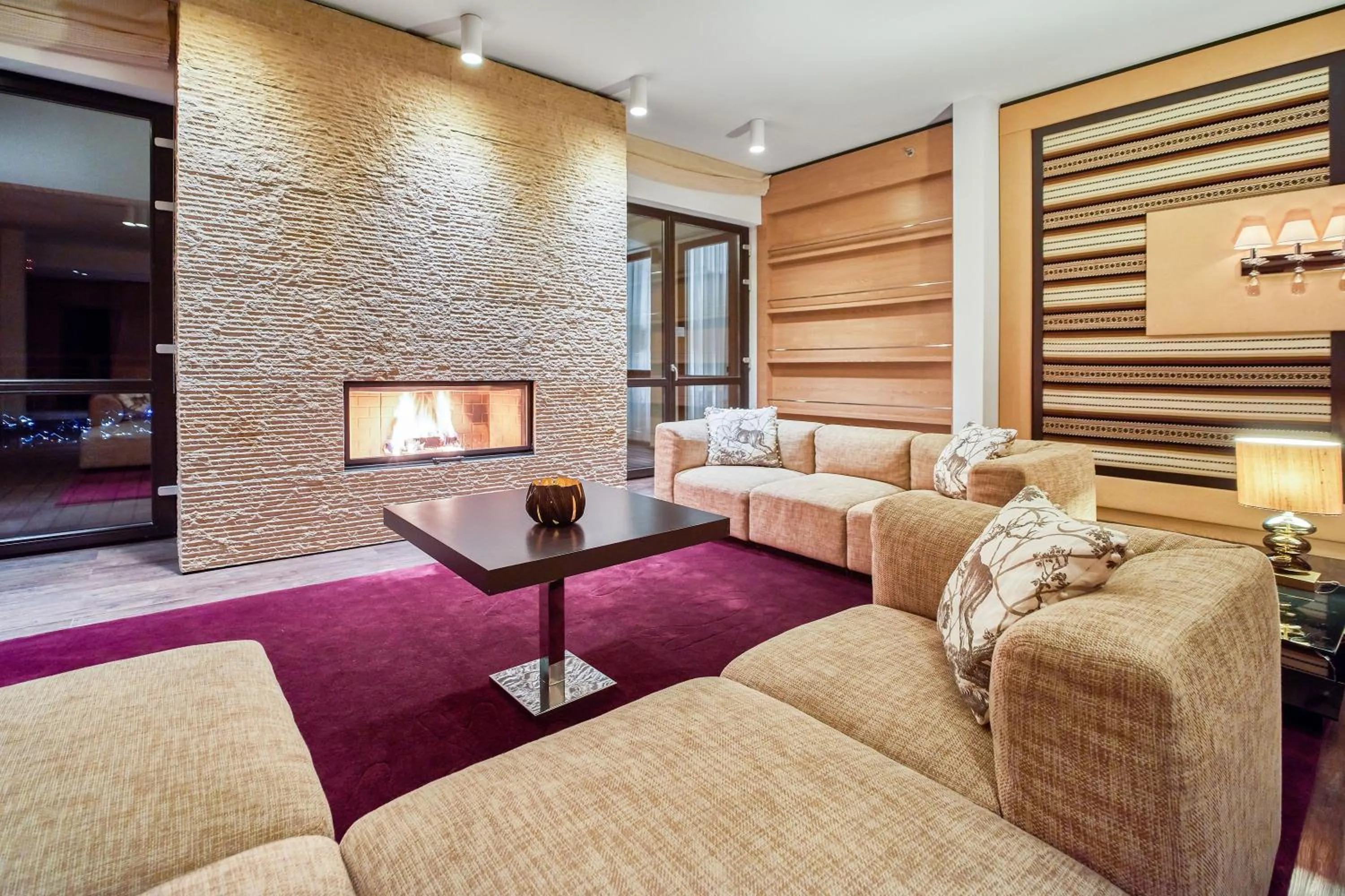 Living room in Radisson Blu Resort Bukovel