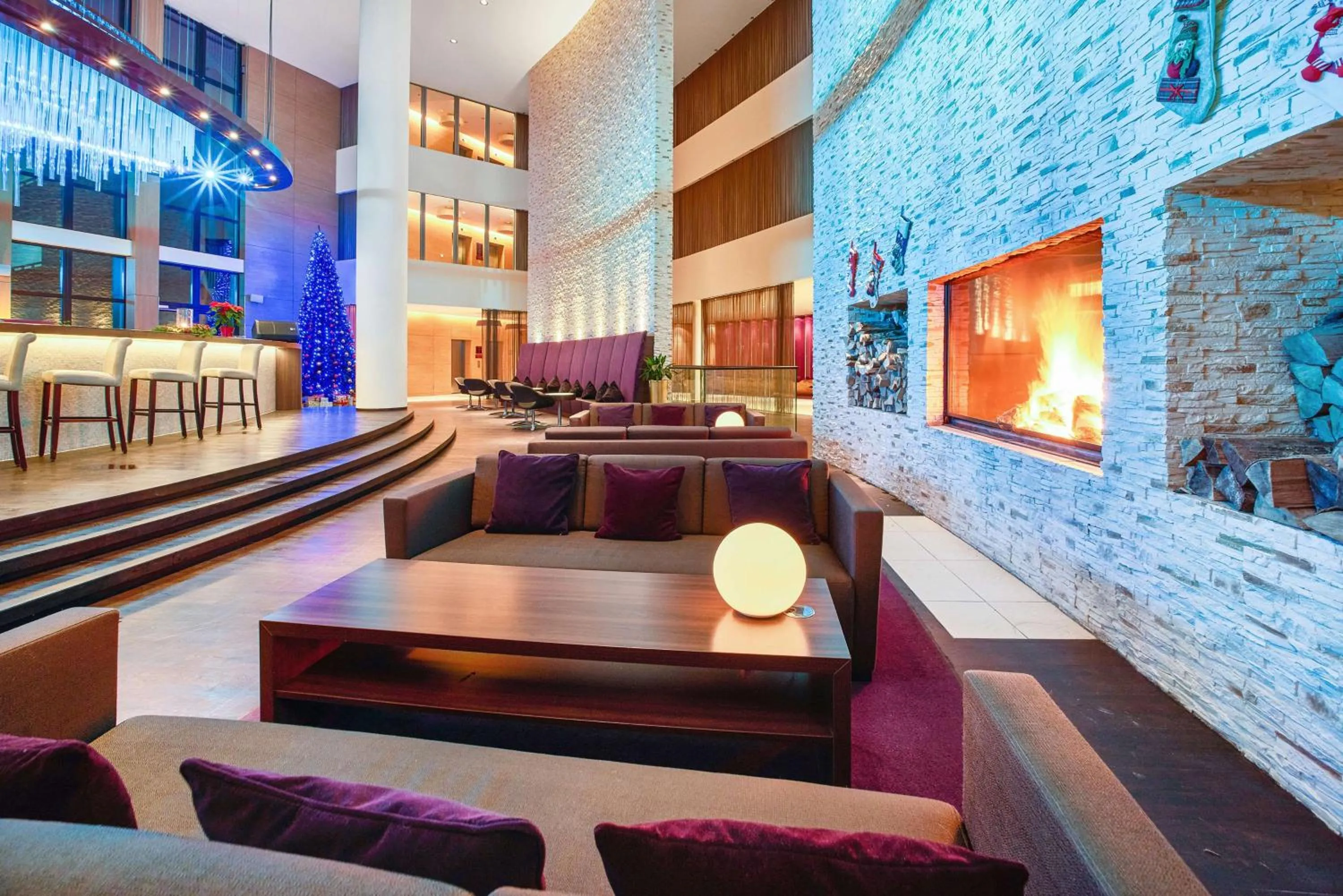 Lobby or reception in Radisson Blu Resort Bukovel