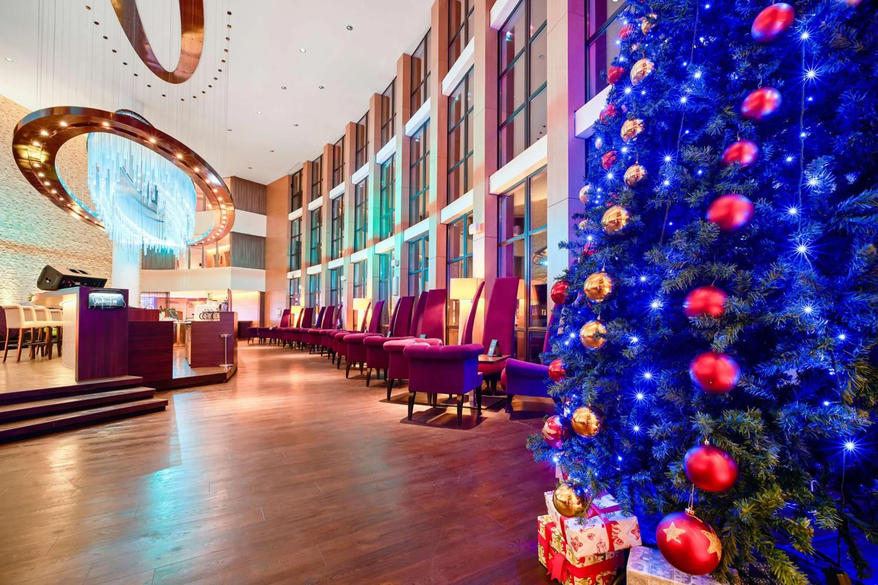 Lobby or reception in Radisson Blu Resort Bukovel