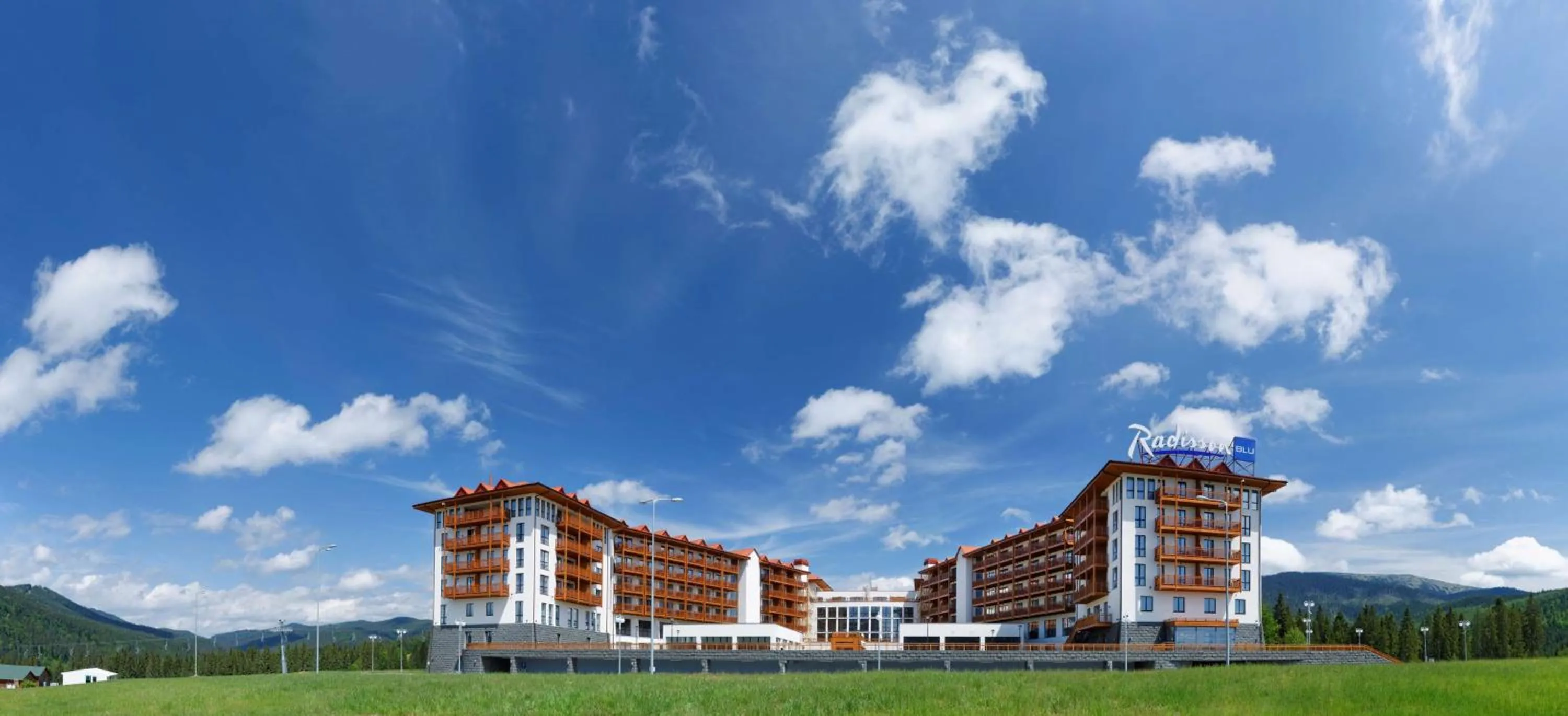 Property building in Radisson Blu Resort Bukovel