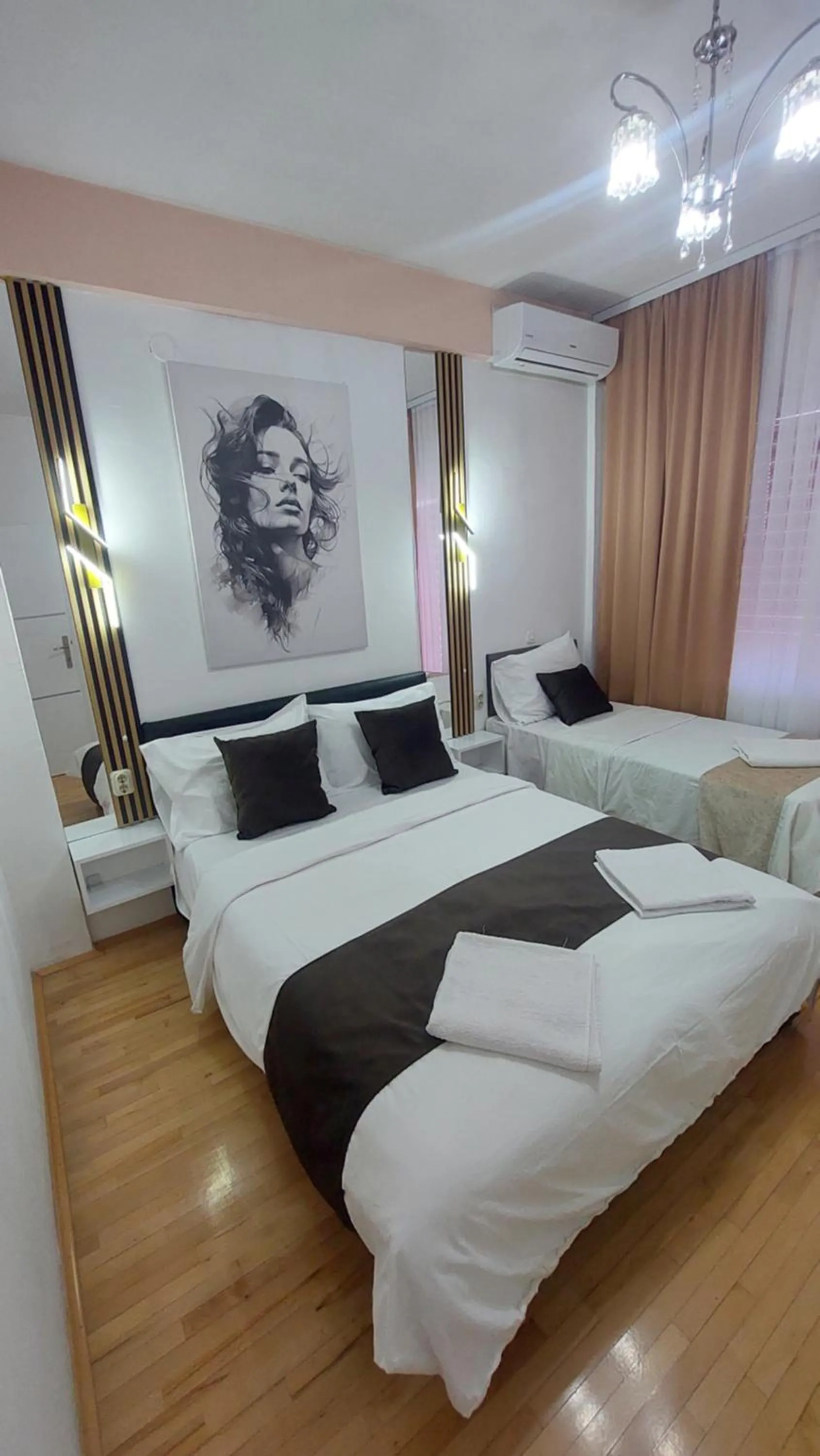 Bed in Petreski Apartments 1