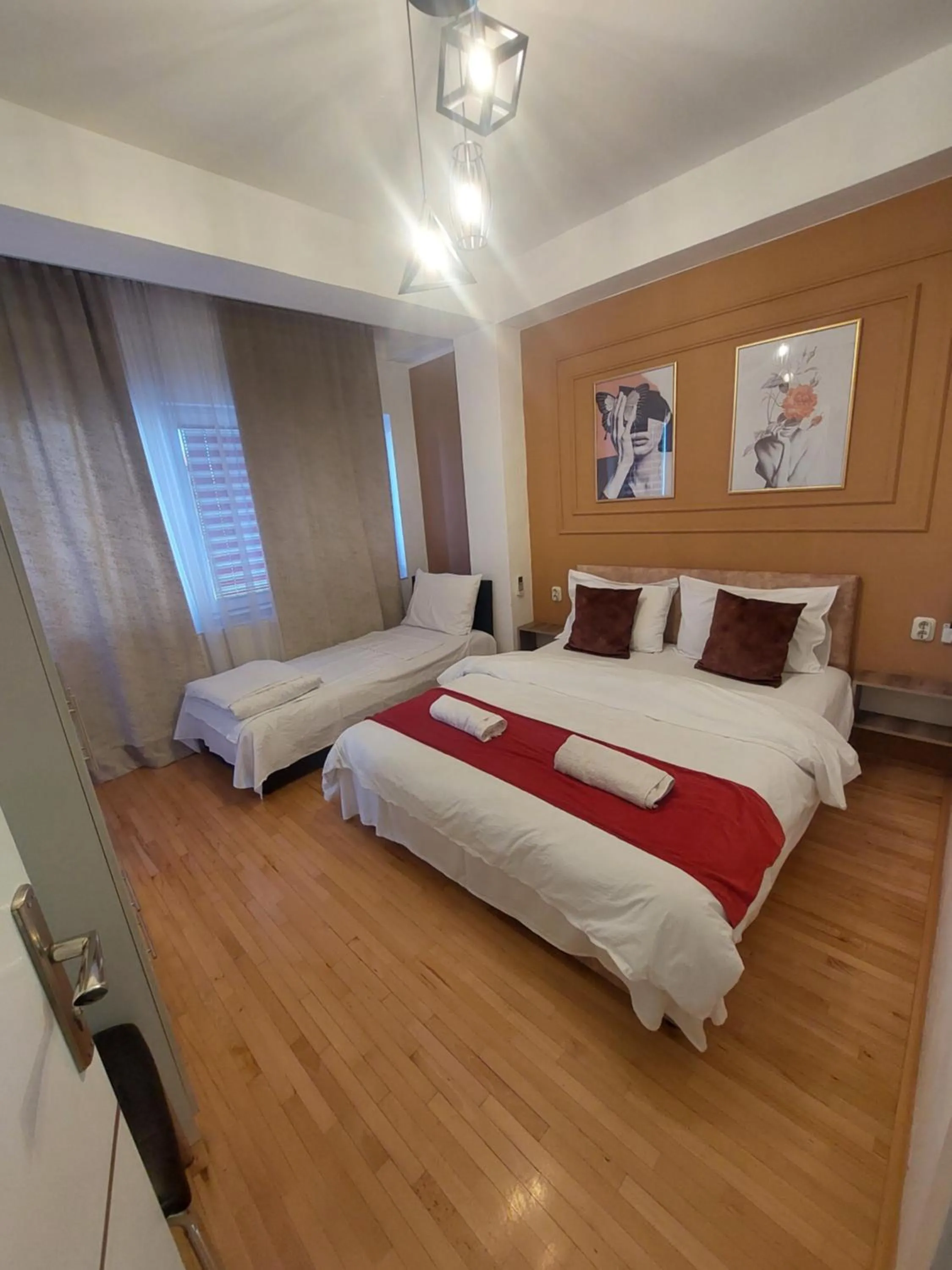 Bed in Petreski Apartments 1