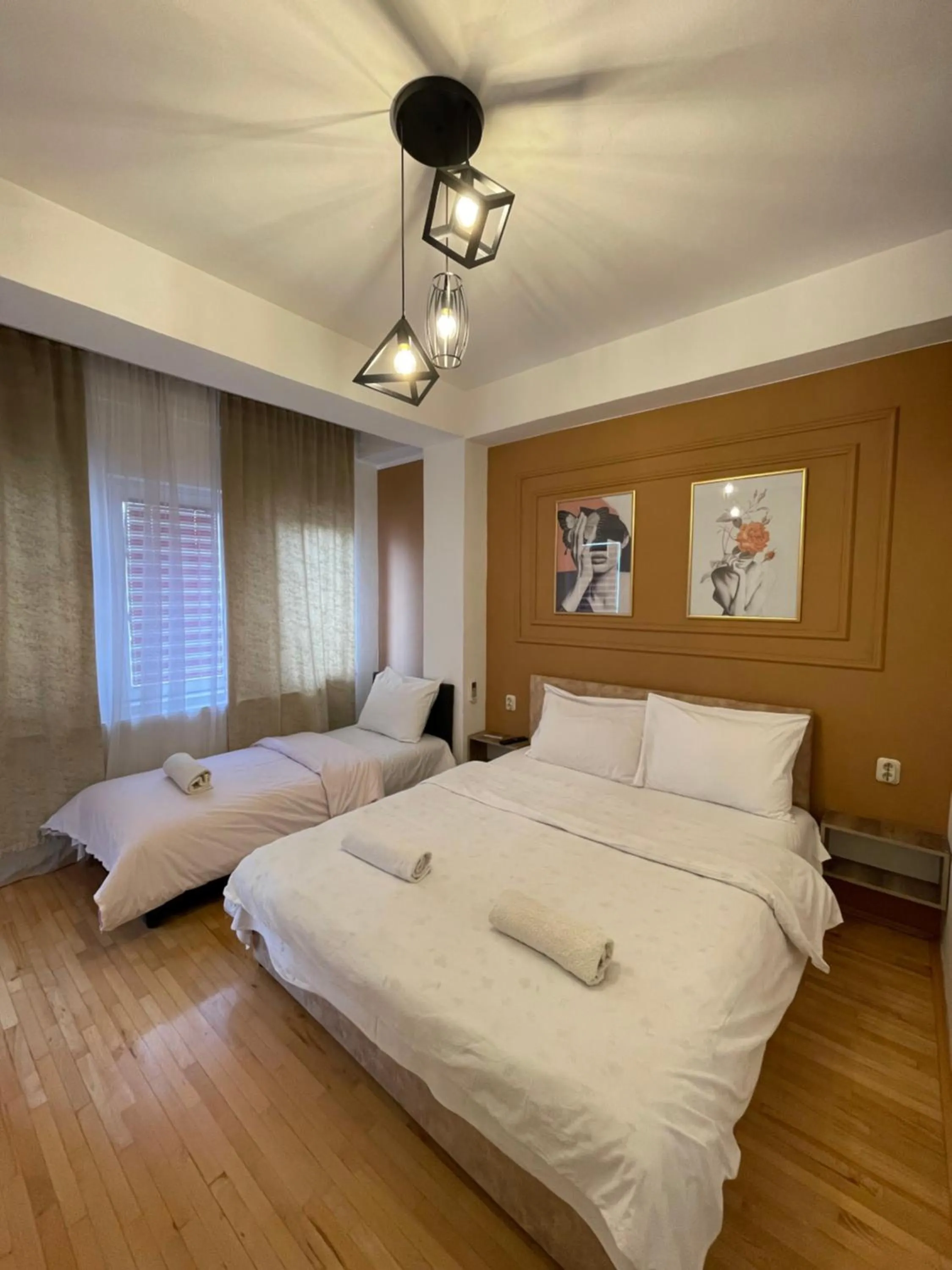 Bed in Petreski Apartments 1