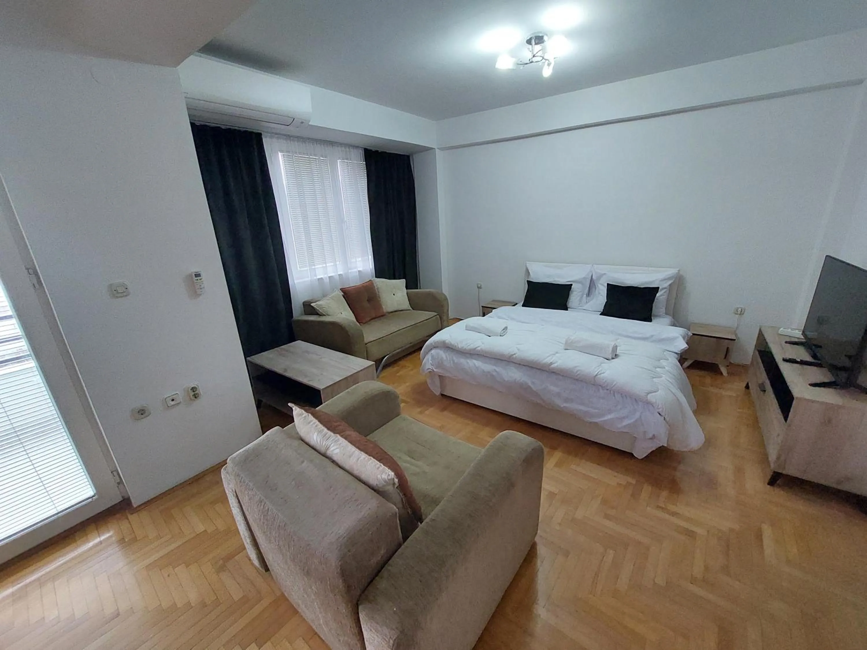 Bed in Petreski Apartments 1