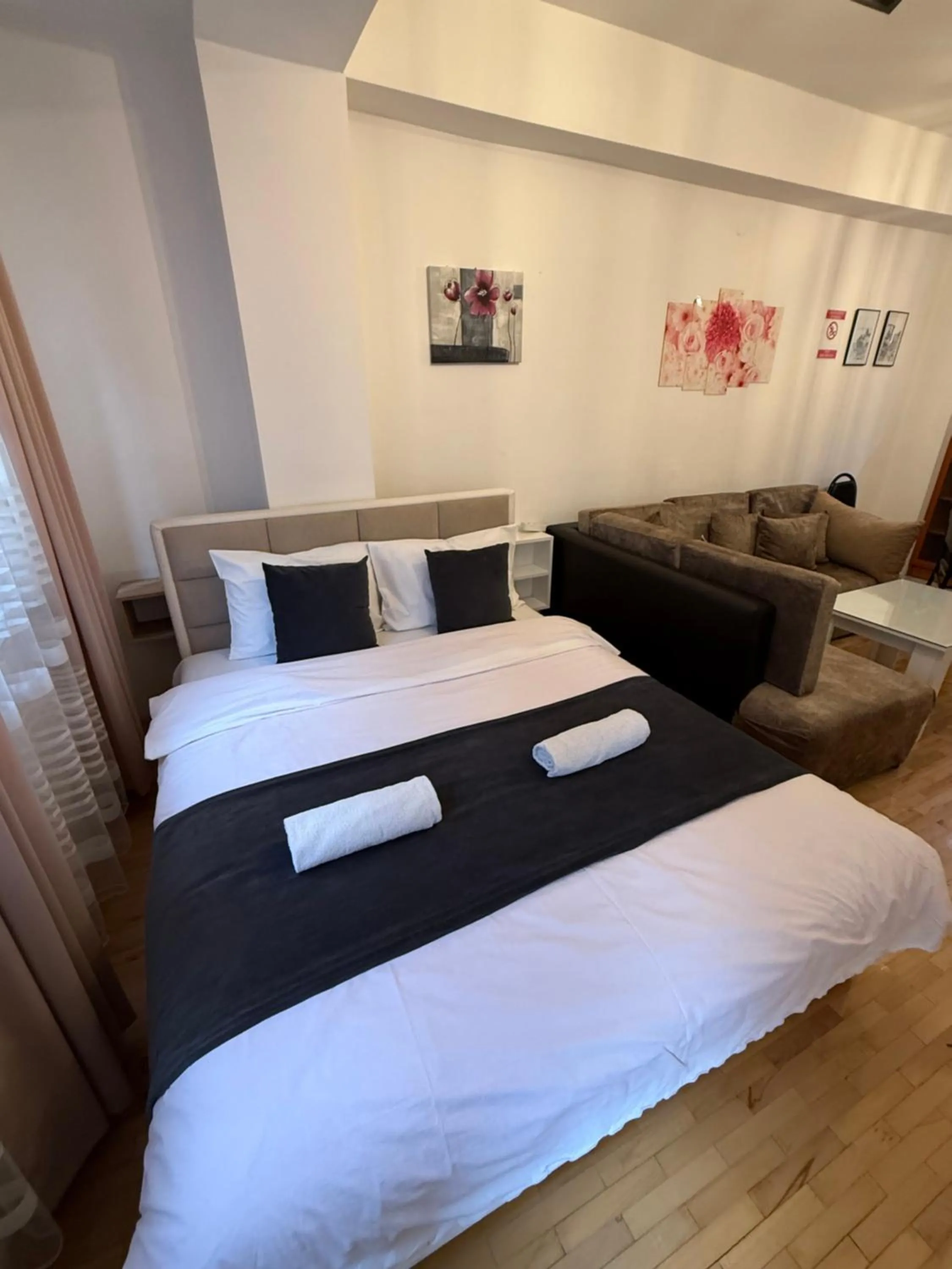 Bed in Petreski Apartments 1