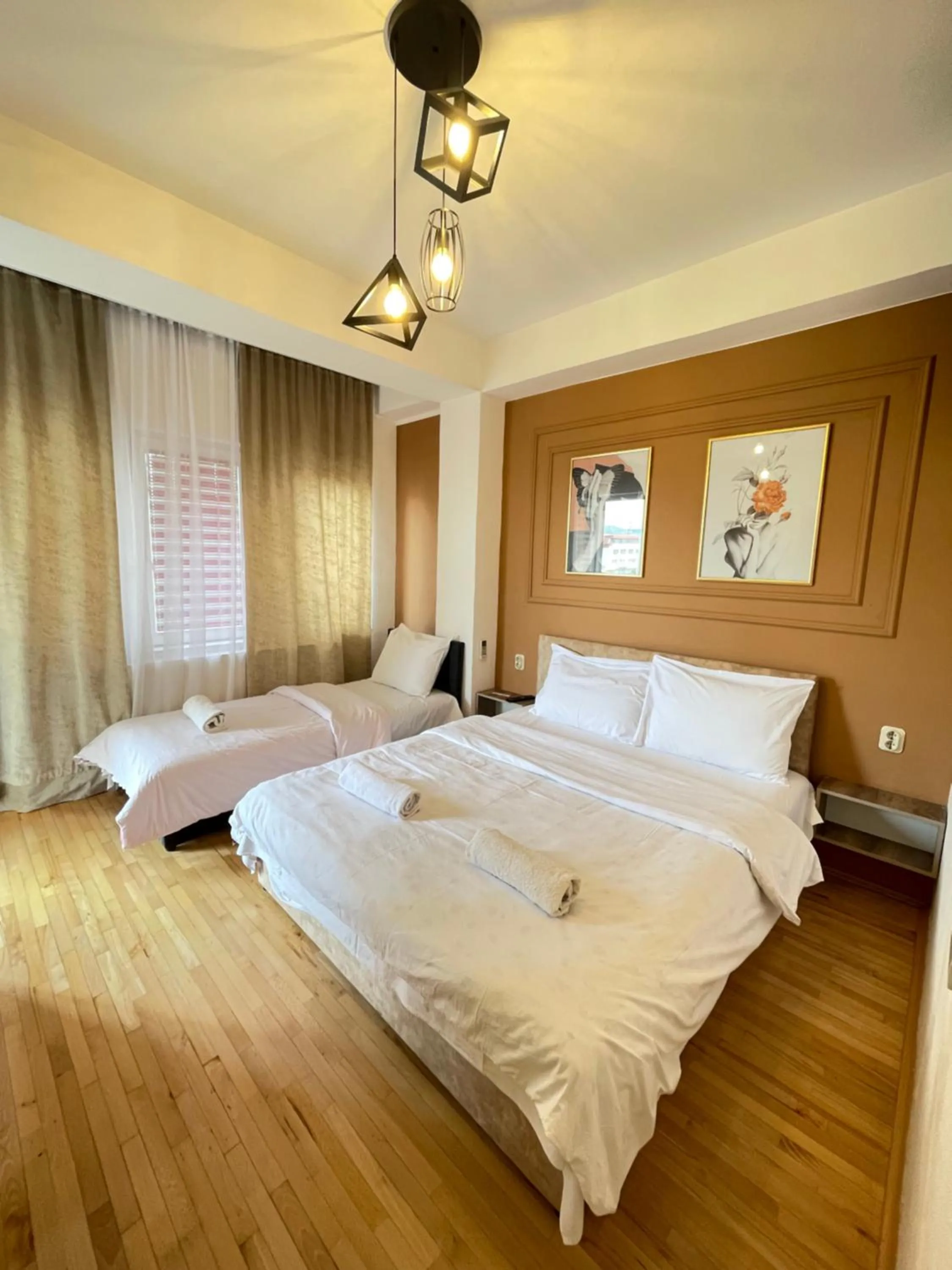 Bed in Petreski Apartments 1
