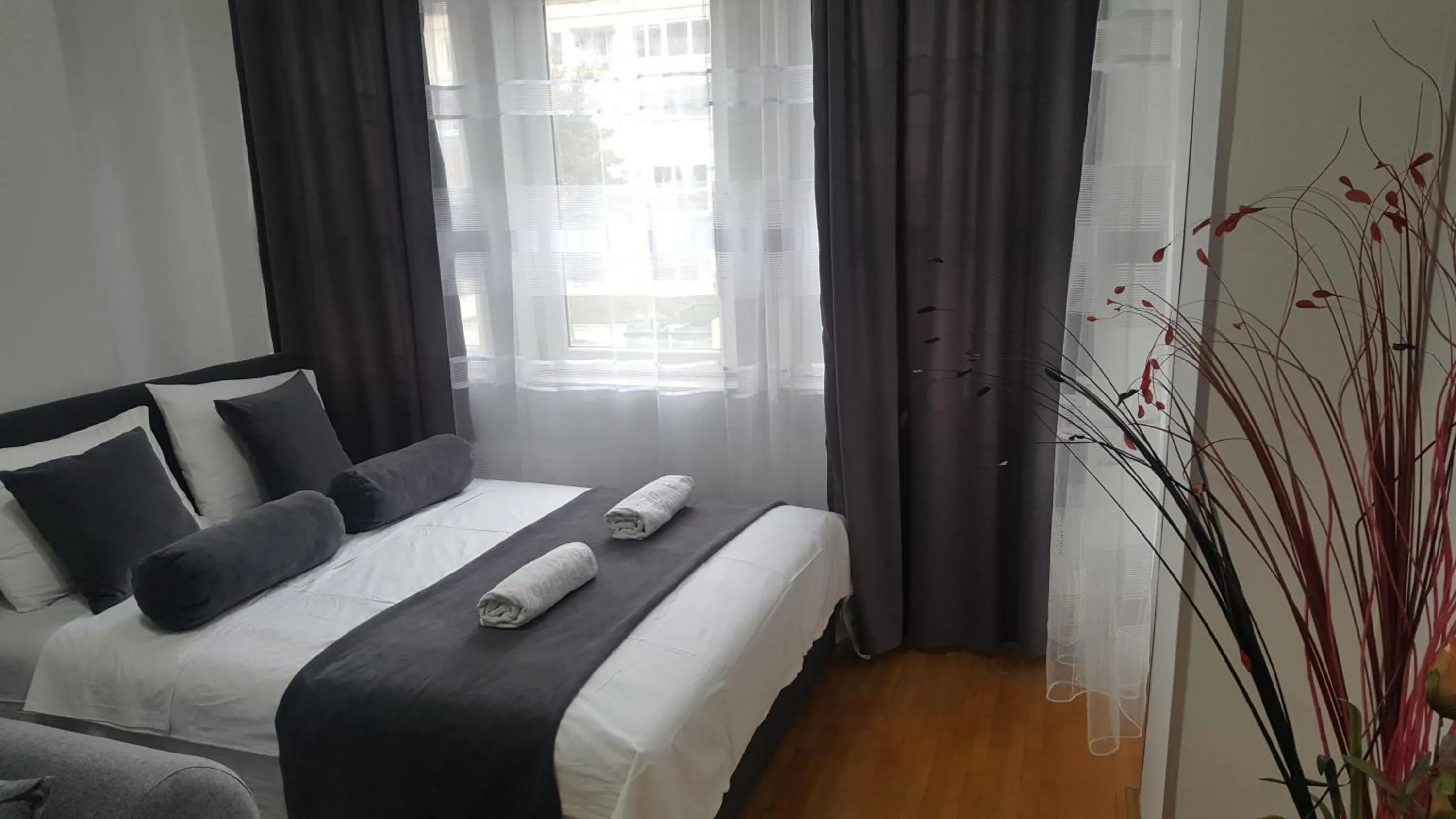Bed in Petreski Apartments 1