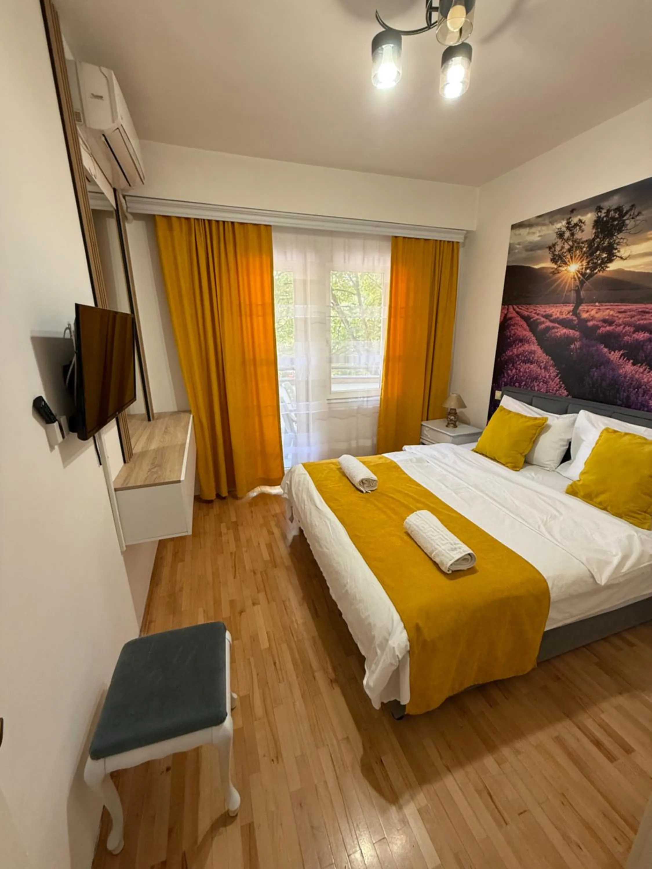 Bed in Petreski Apartments 1