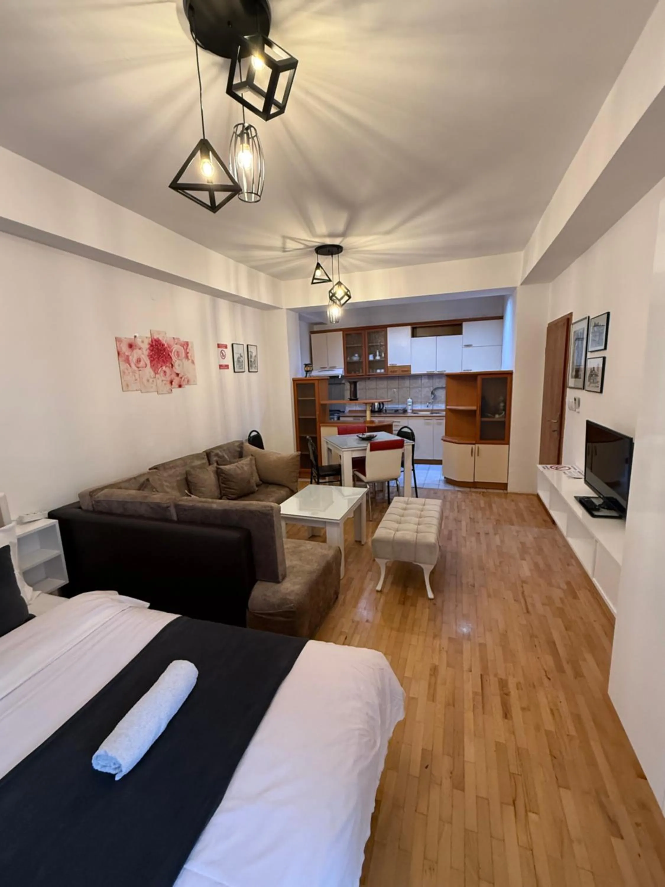 Bed in Petreski Apartments 1
