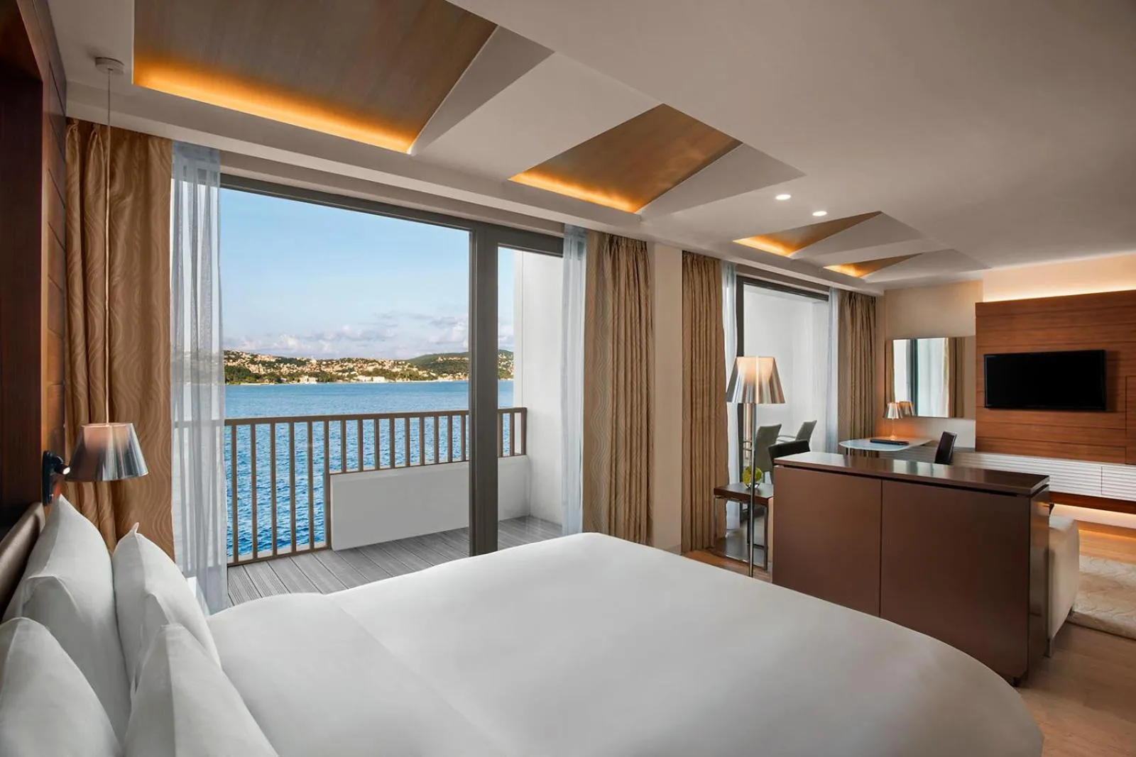 TV and multimedia, Bed in The Grand Tarabya Managed by Accor