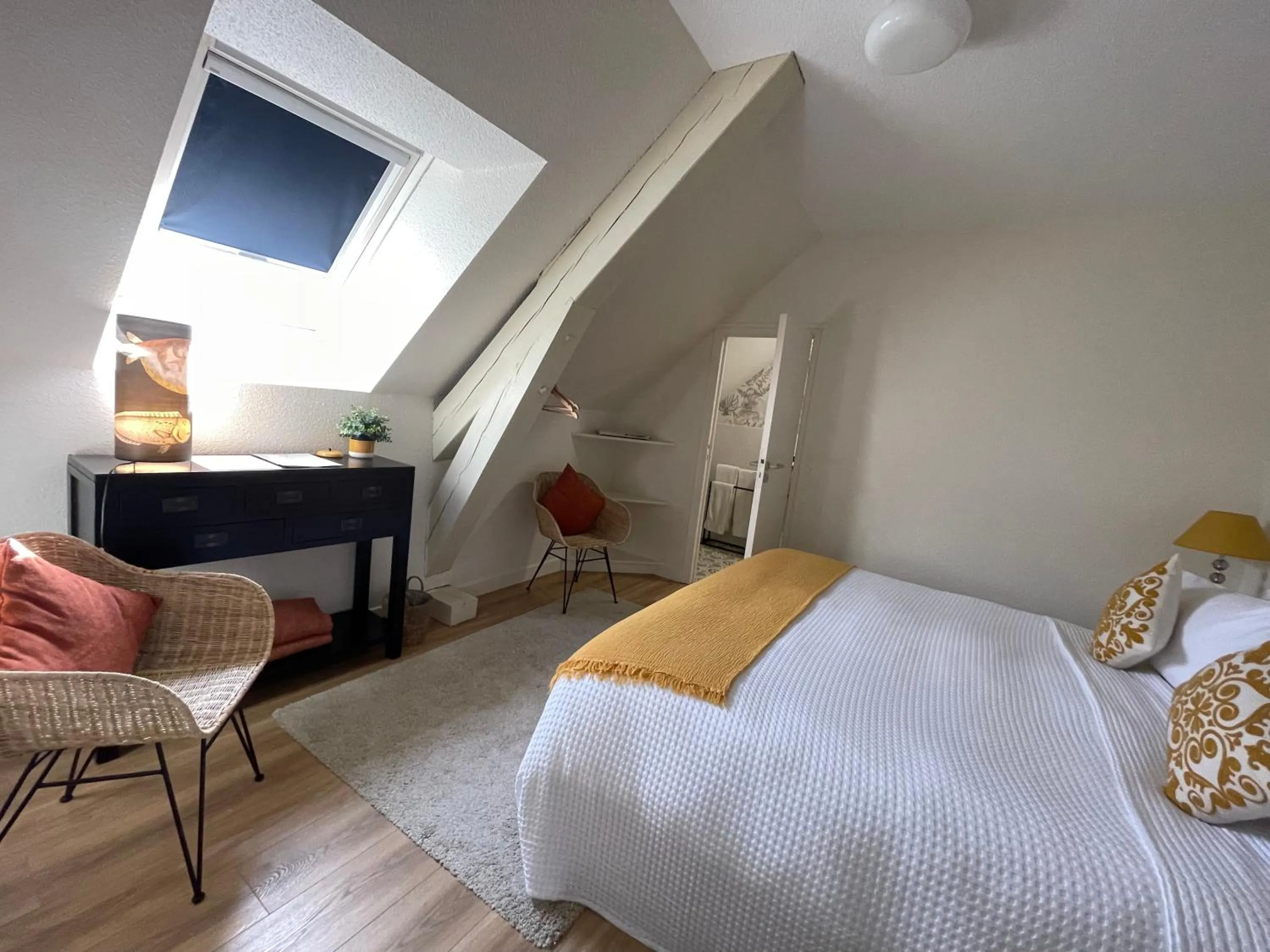 Bed in Fonsegre Chambres d'Hôtes