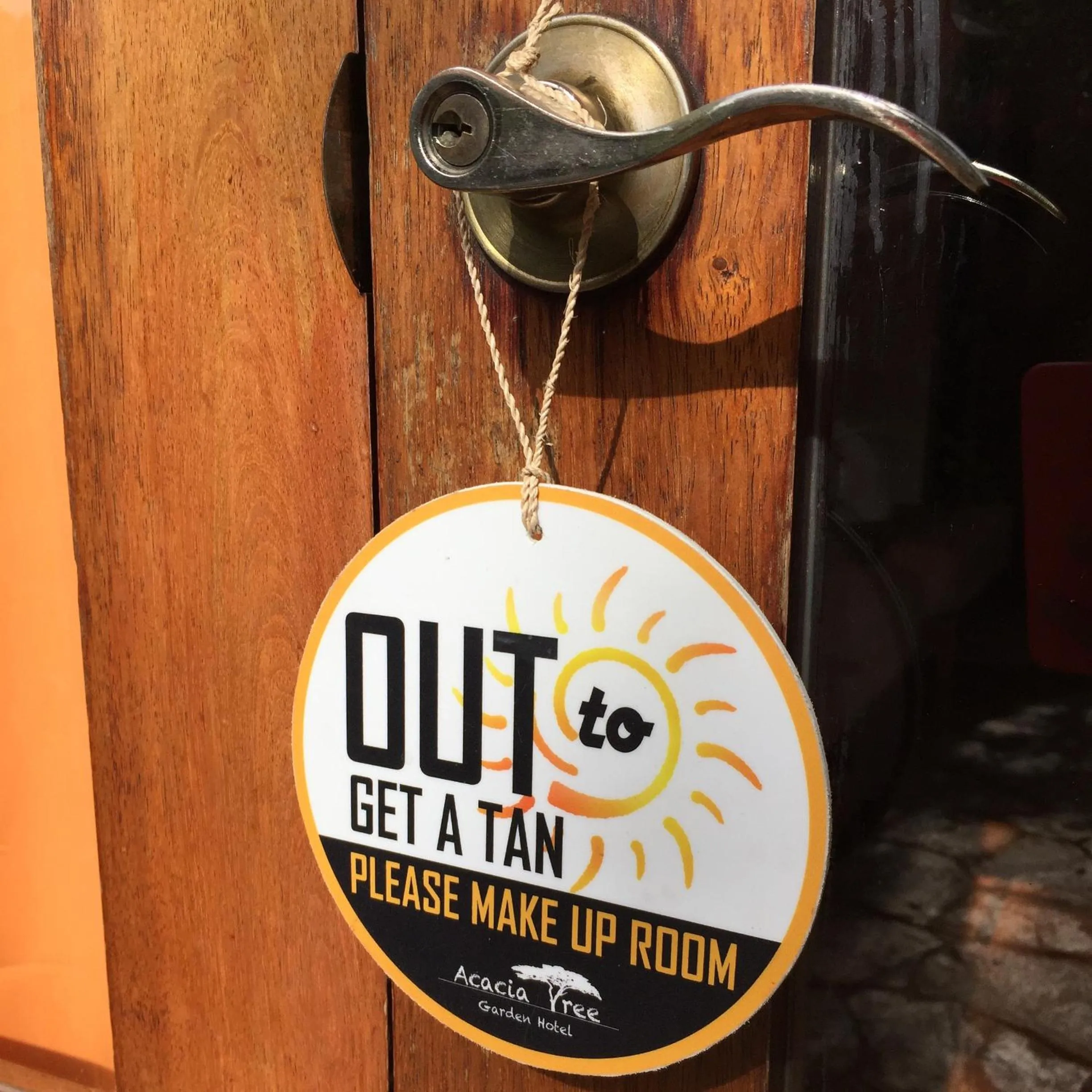 Logo/Certificate/Sign in Acacia Tree Garden Hotel