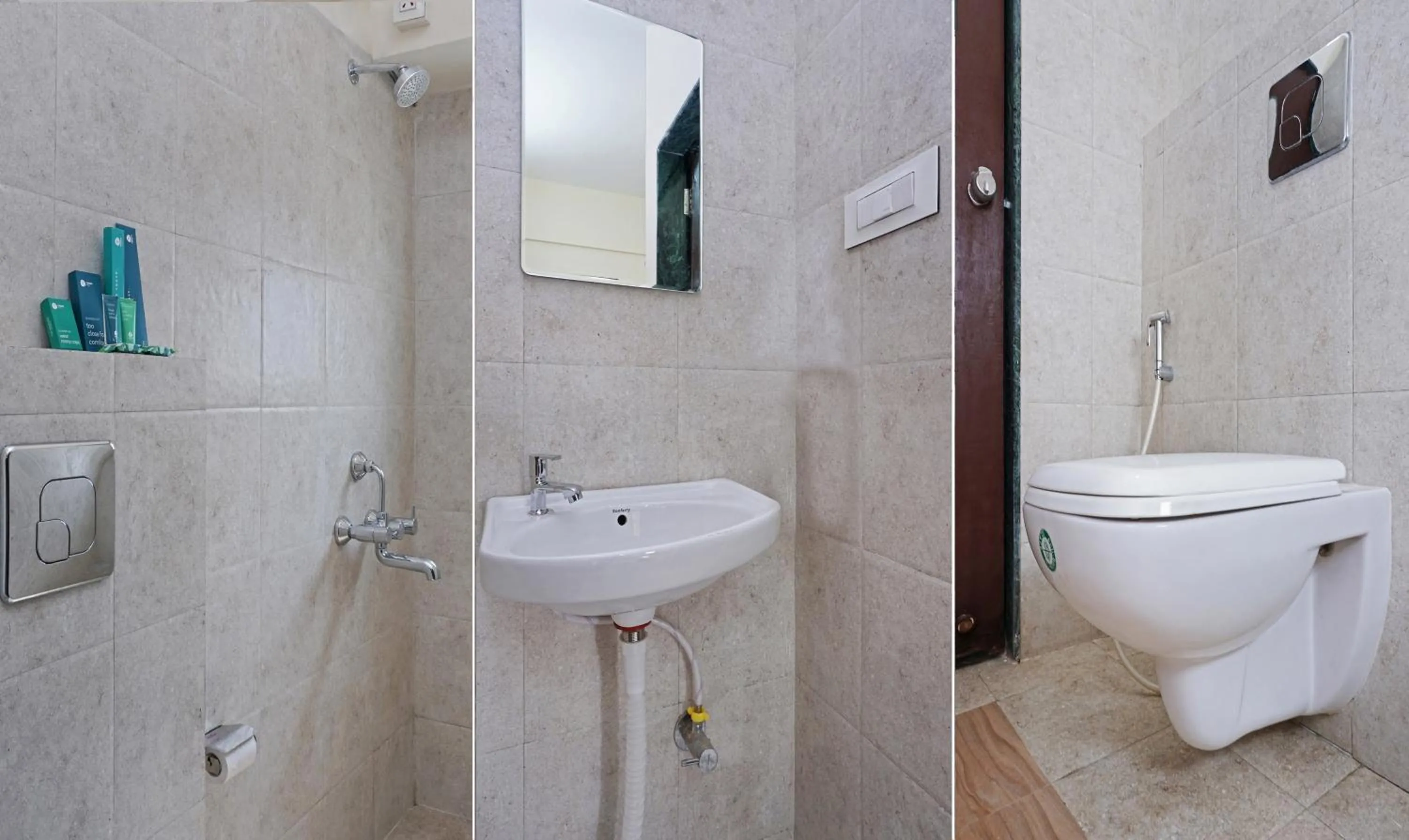 Bathroom in Treebo Lotus Baner