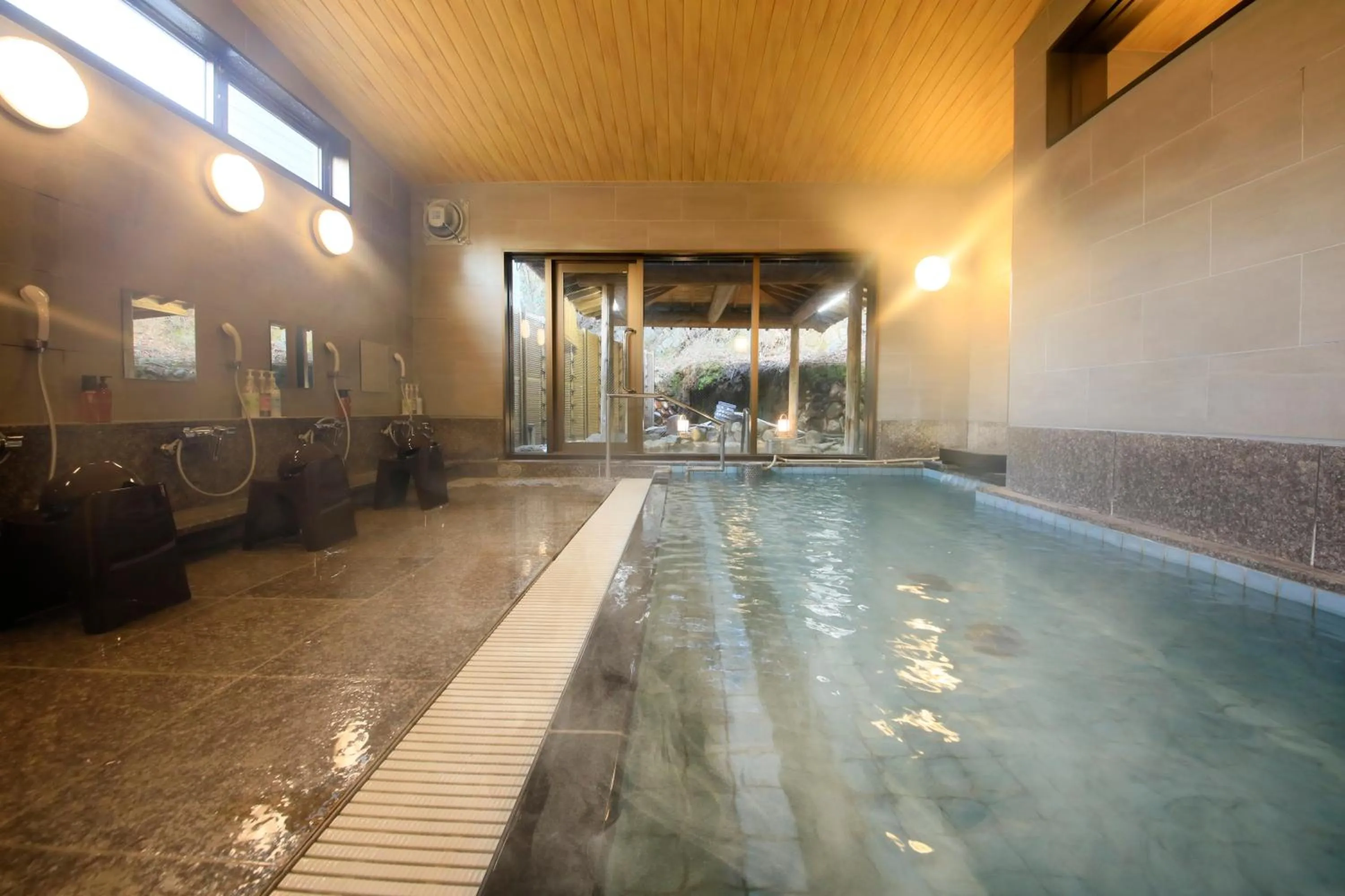 Hot Spring Bath in Naruko Fuga