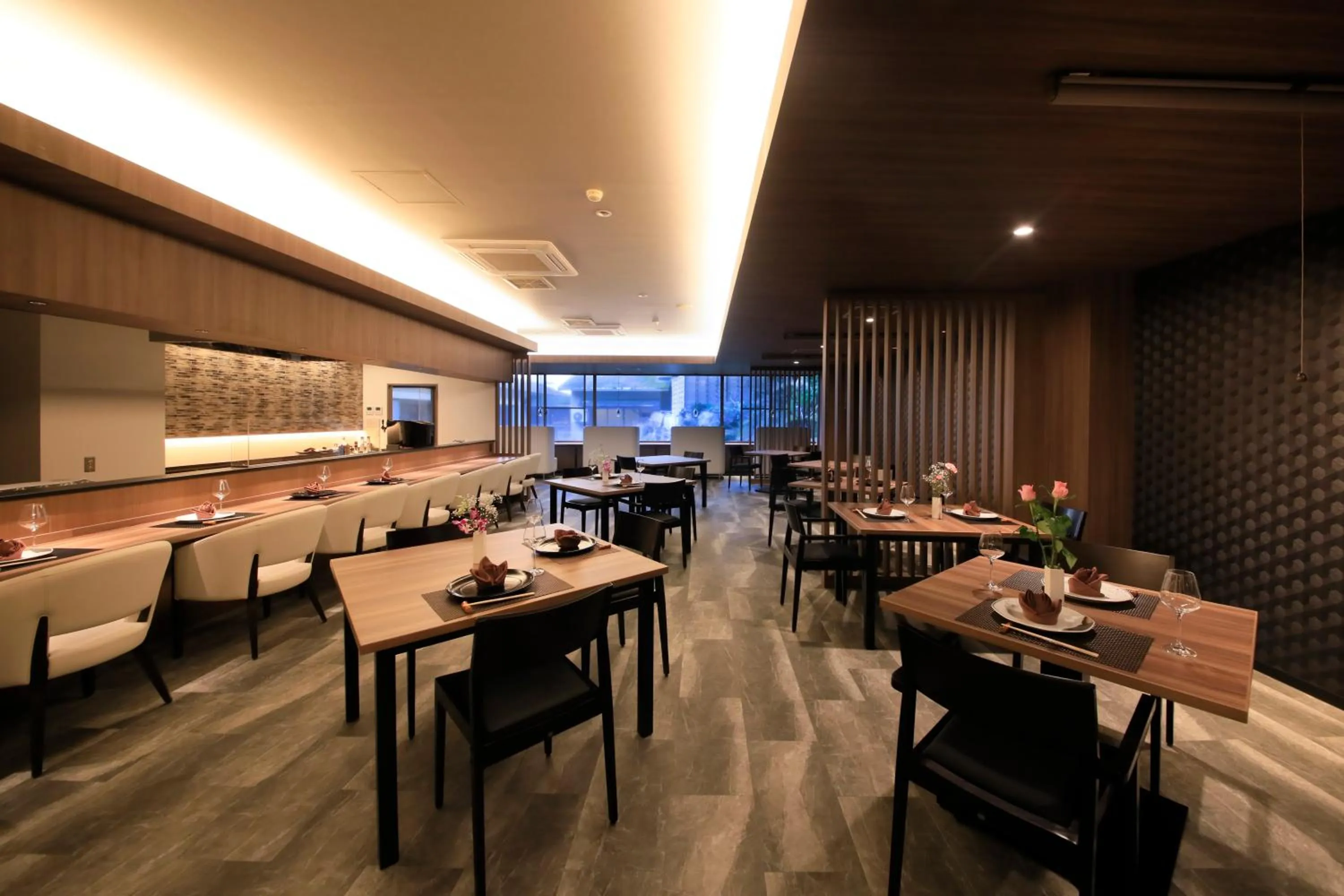 Dining area in Naruko Fuga