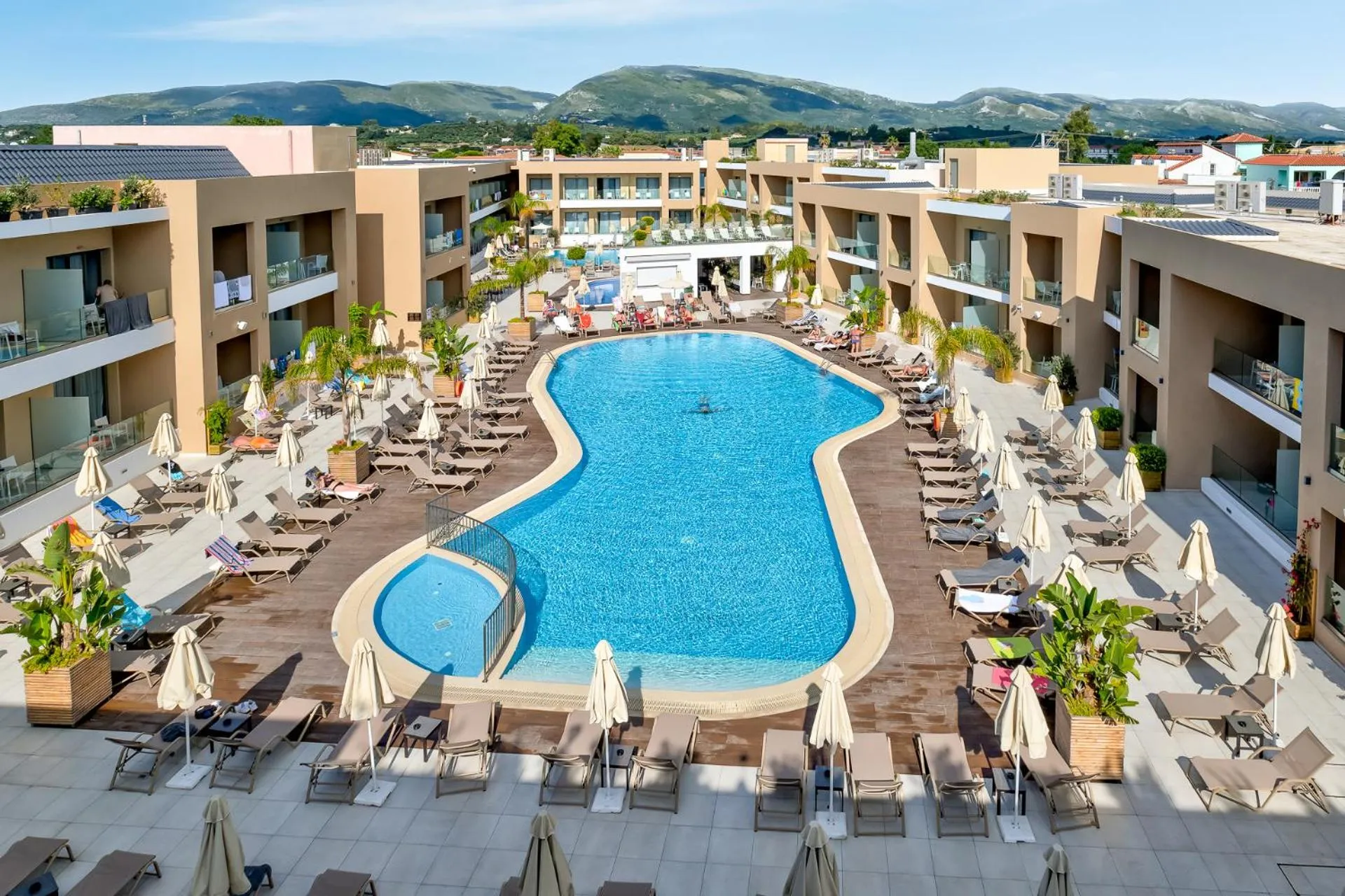 Swimming pool in White Olive Elite Laganas