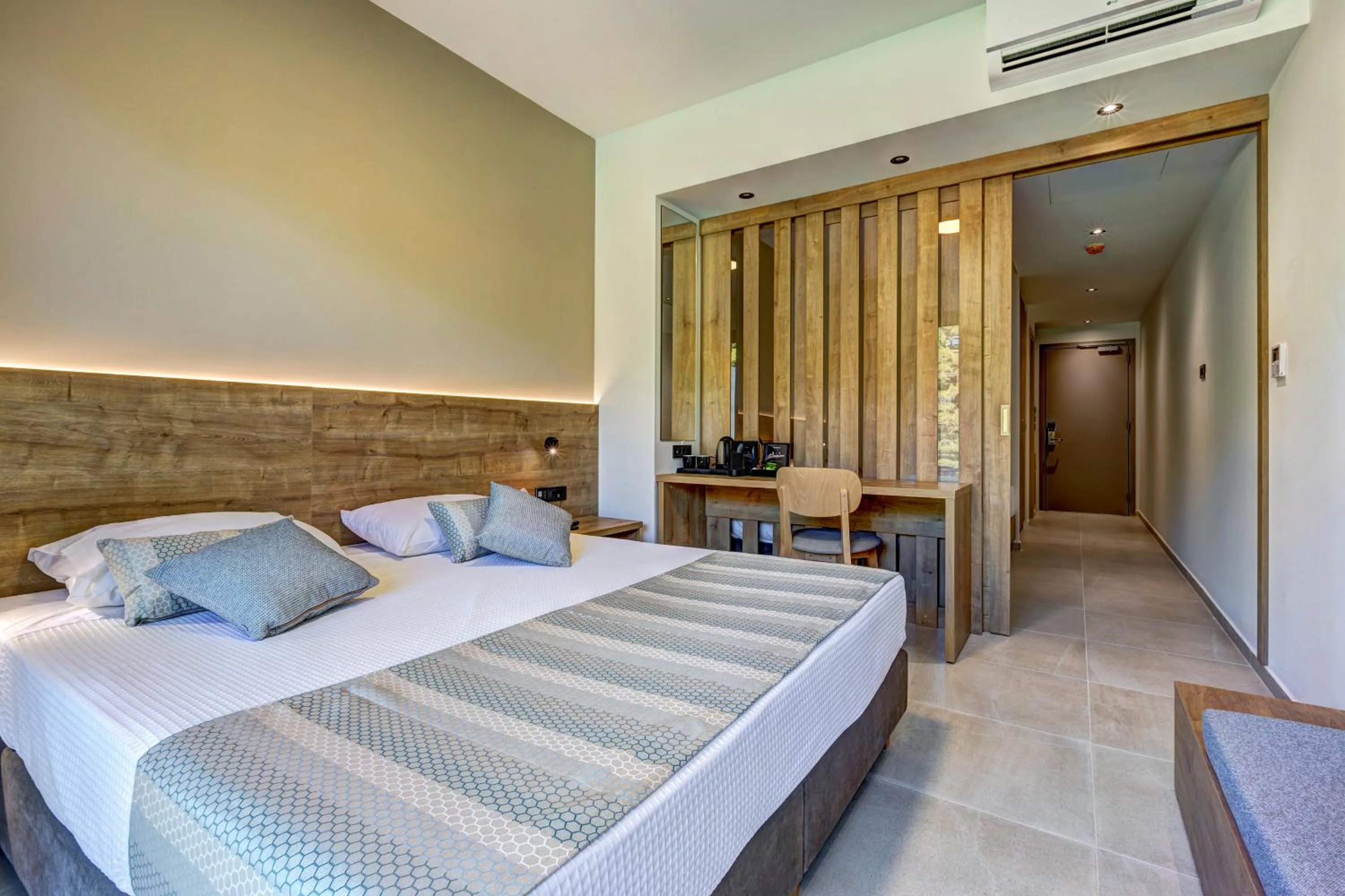 Bed in White Olive Elite Laganas