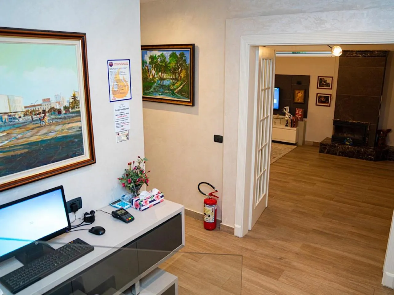 Property building in Hotel Vila Tirana