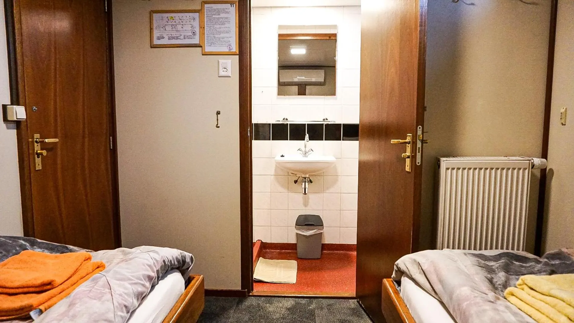 Bedroom, Bed in Hotelboat Angeline