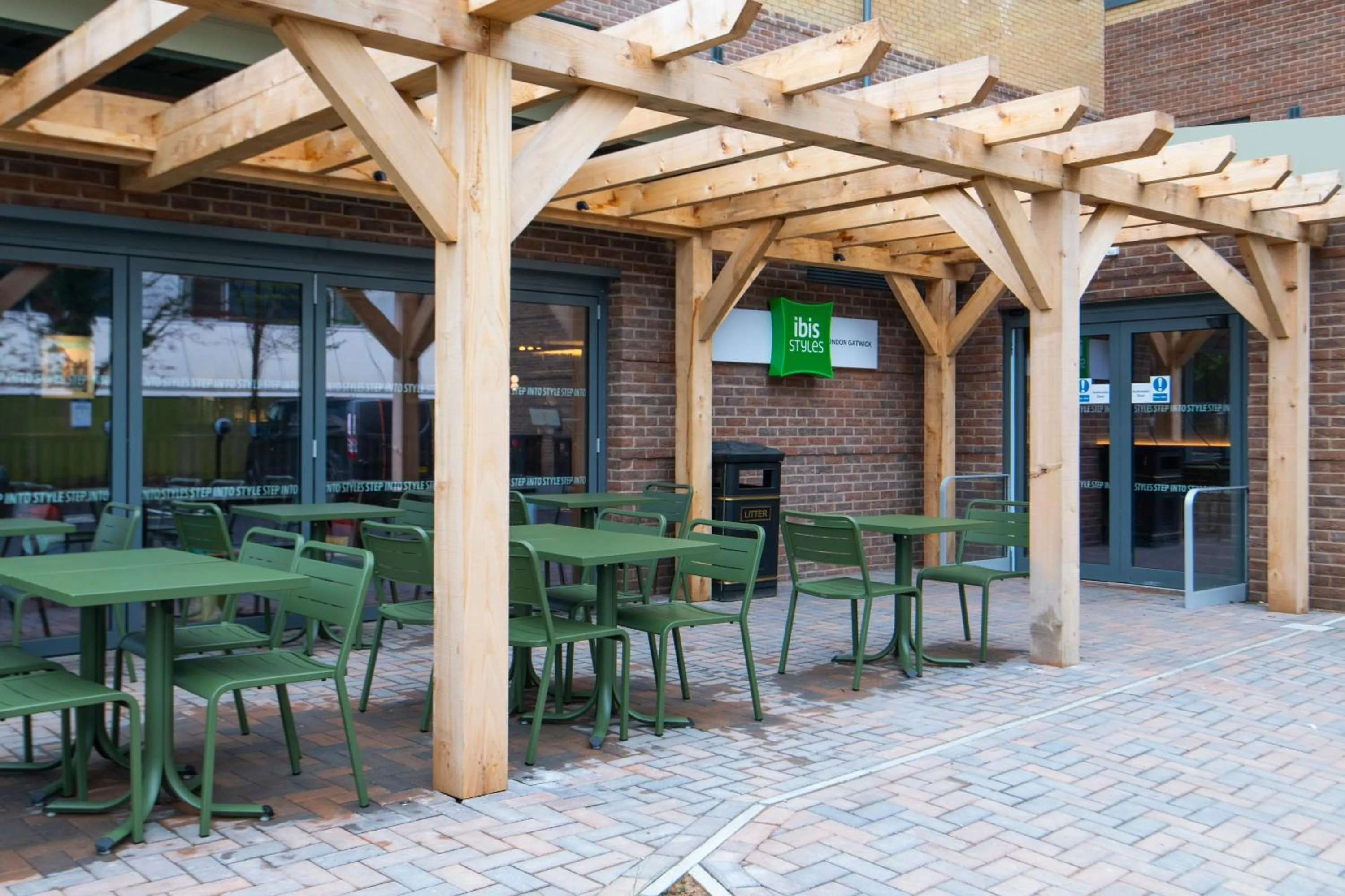 Balcony/Terrace in ibis Styles London Gatwick Airport