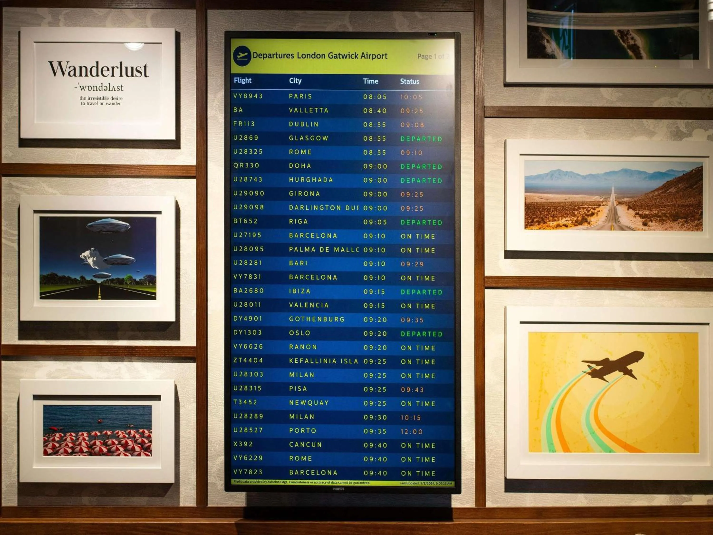 Property building in ibis Styles London Gatwick Airport