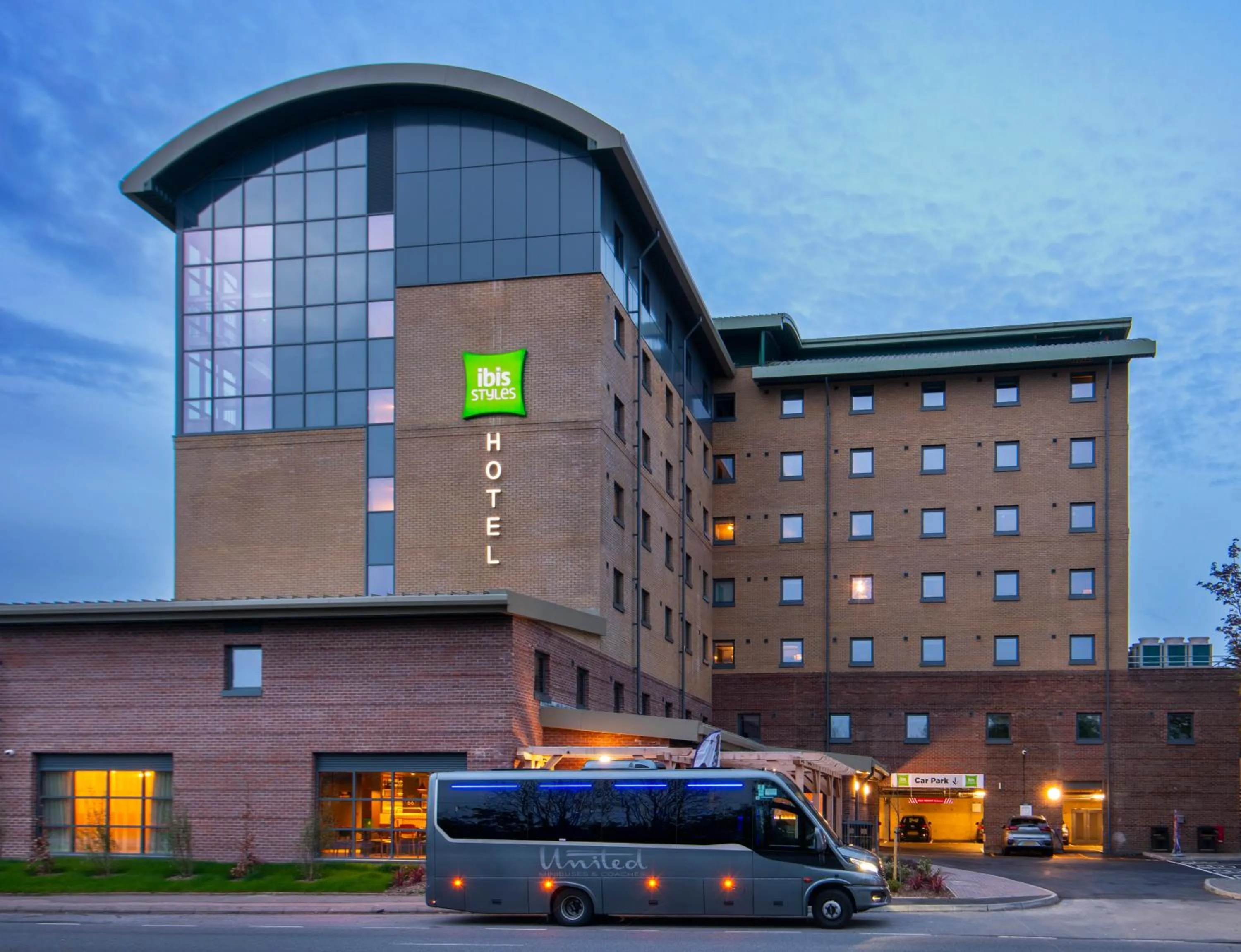 Property building in ibis Styles London Gatwick Airport