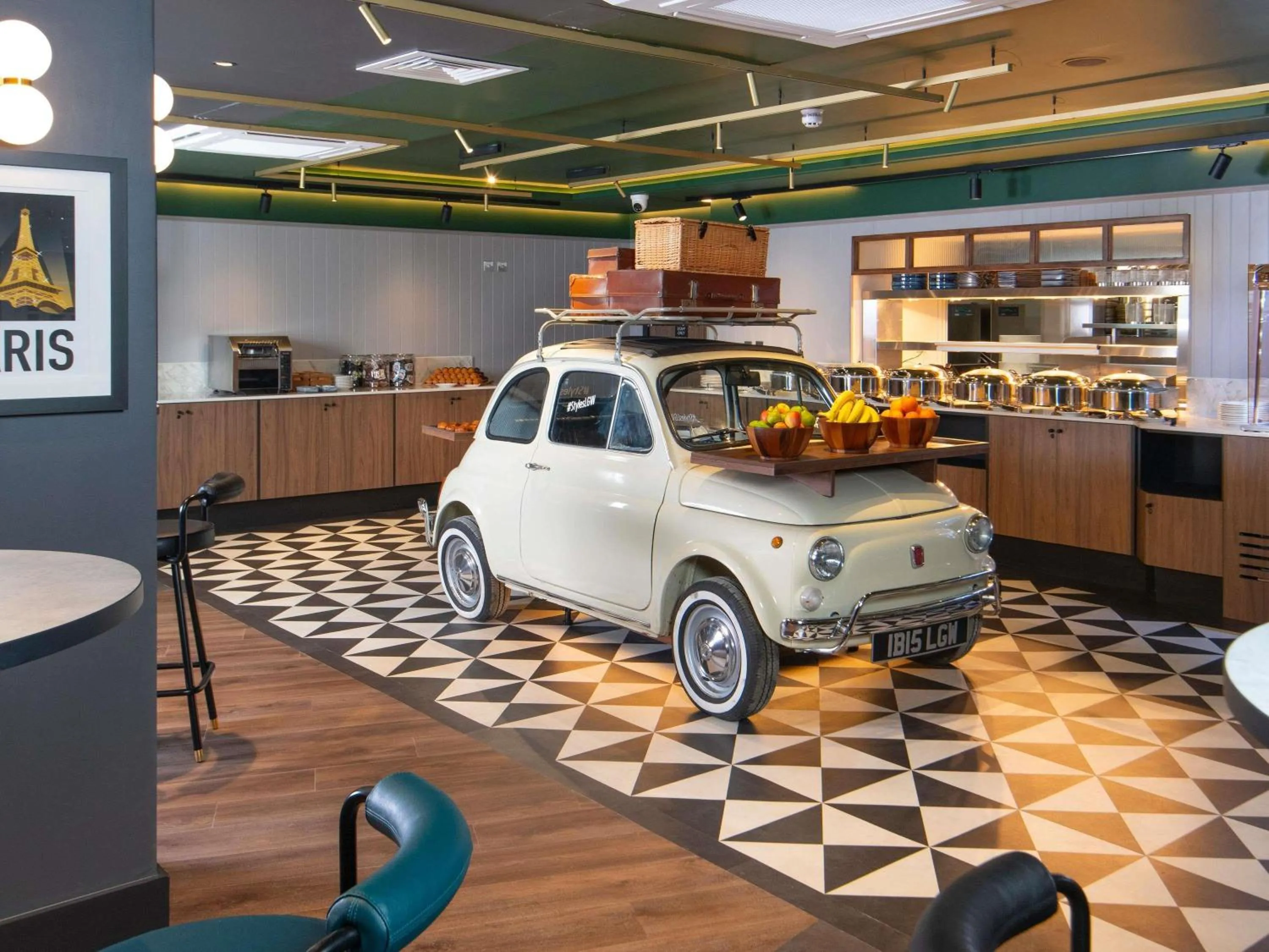 Breakfast in ibis Styles London Gatwick Airport