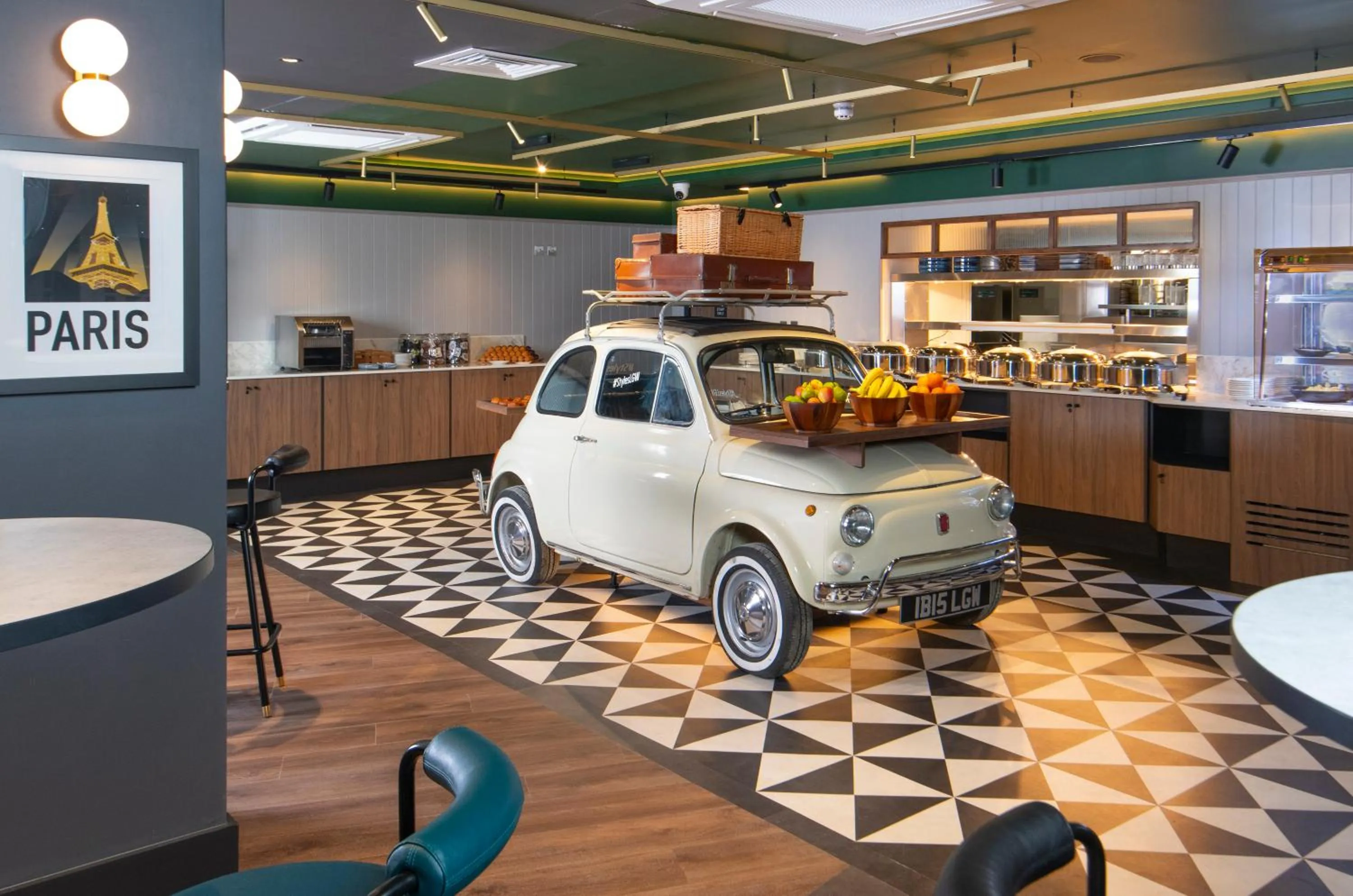 Buffet breakfast in ibis Styles London Gatwick Airport