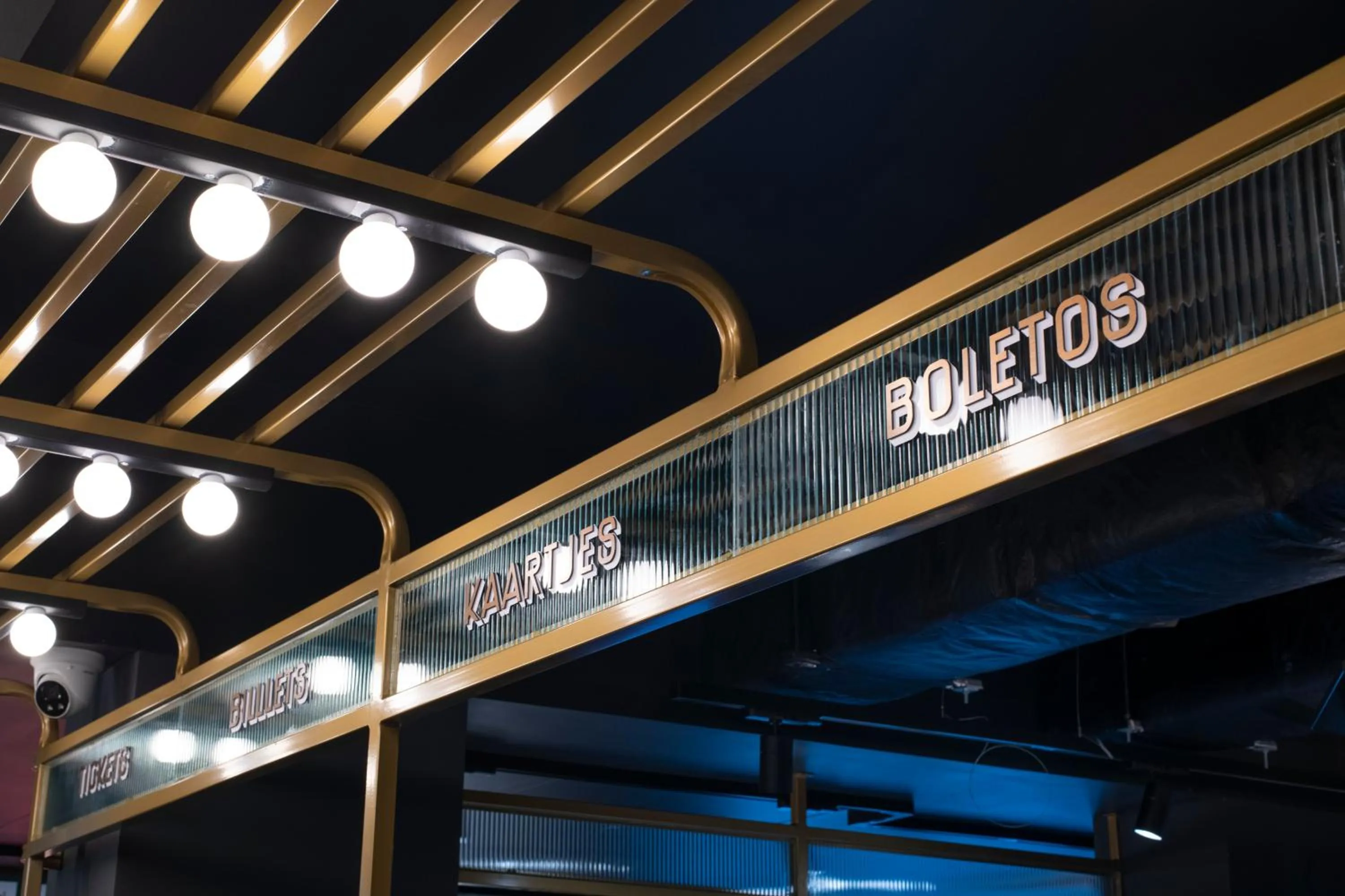 Decorative detail in ibis Styles London Gatwick Airport