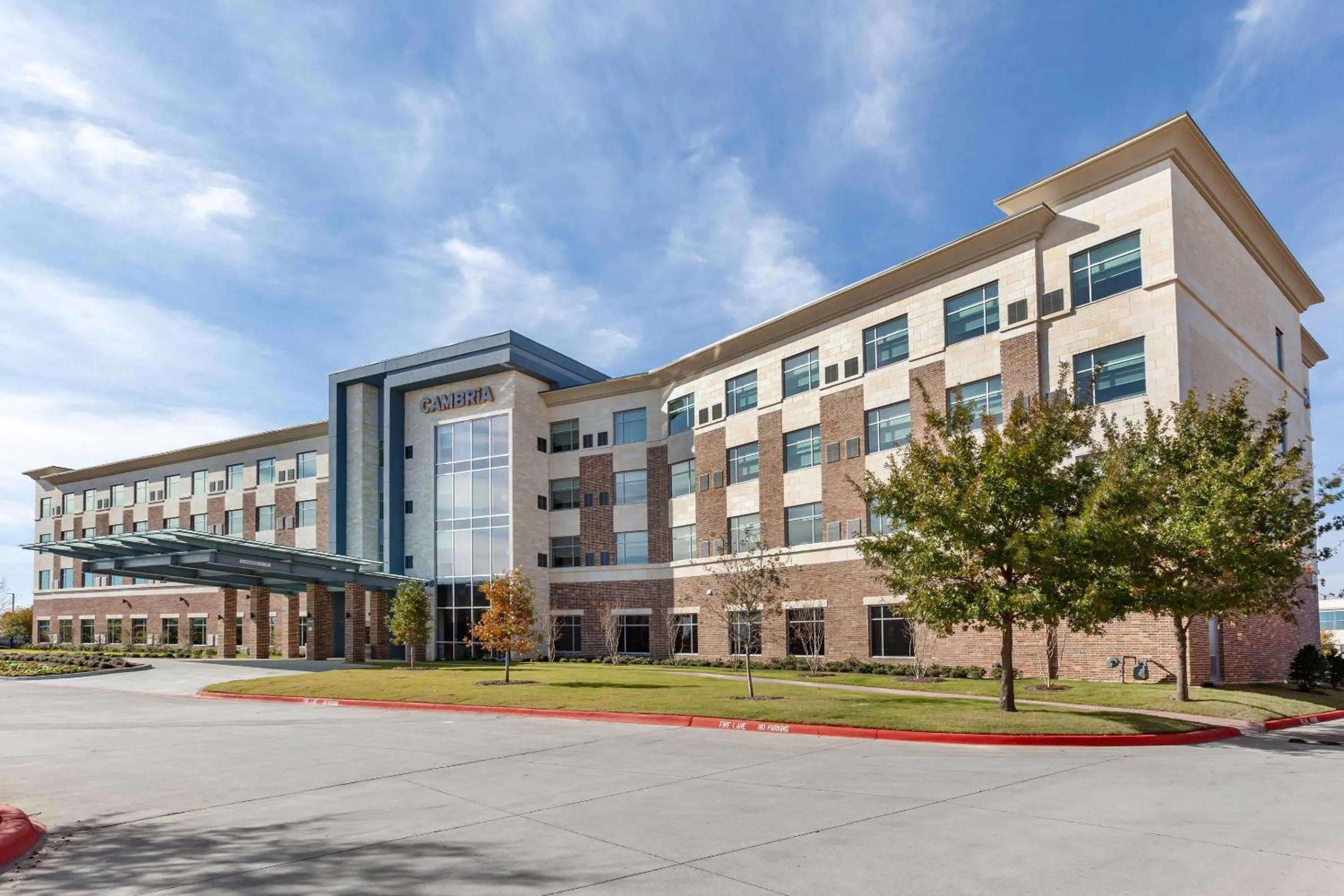 Property building in Cambria Hotel Plano - Richardson Garland