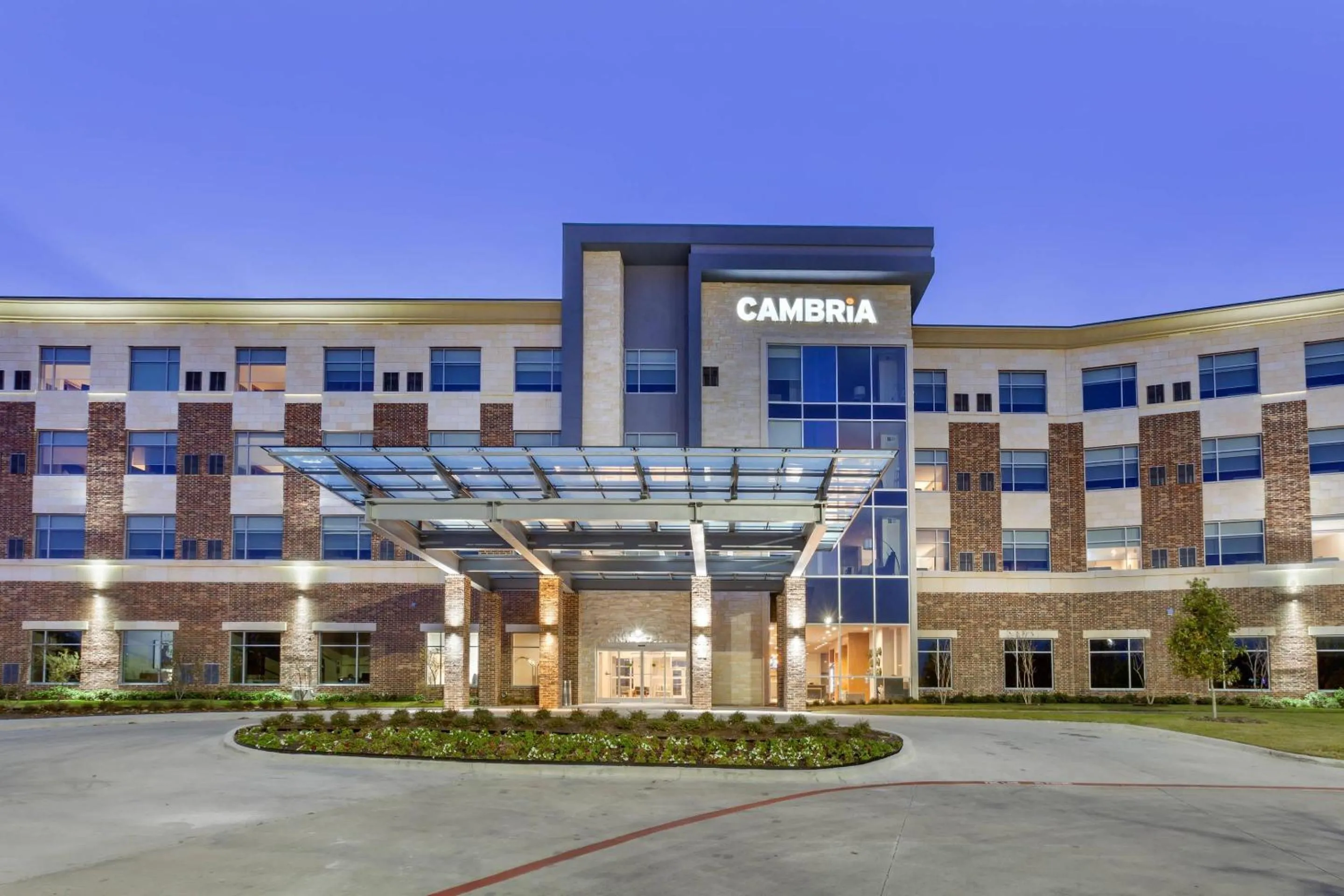 Property building in Cambria Hotel Plano - Richardson Garland