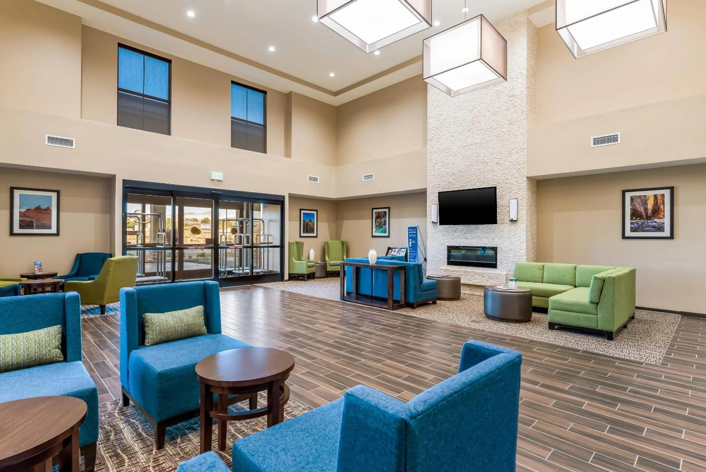 Lobby or reception in Comfort Inn & Suites Zion Park Area