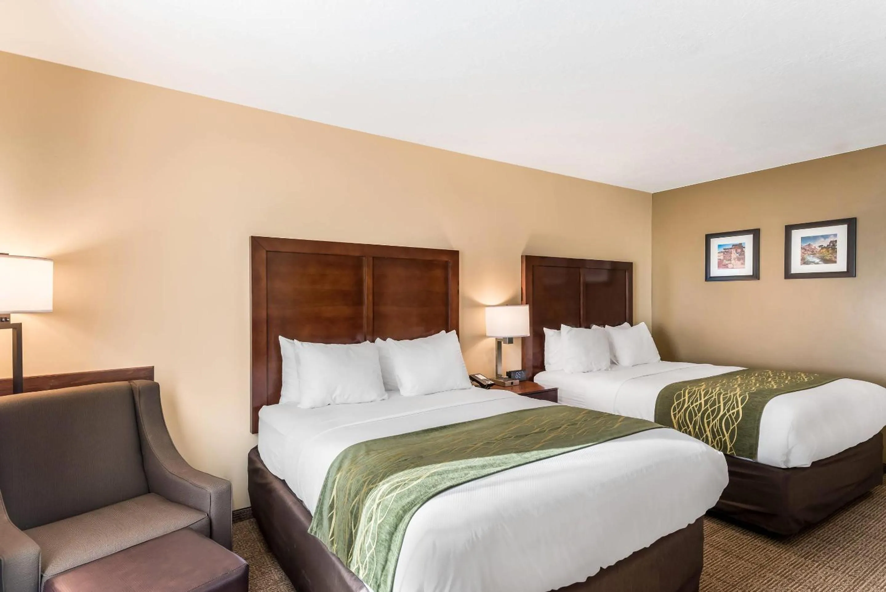 Bedroom, Bed in Comfort Inn & Suites Zion Park Area