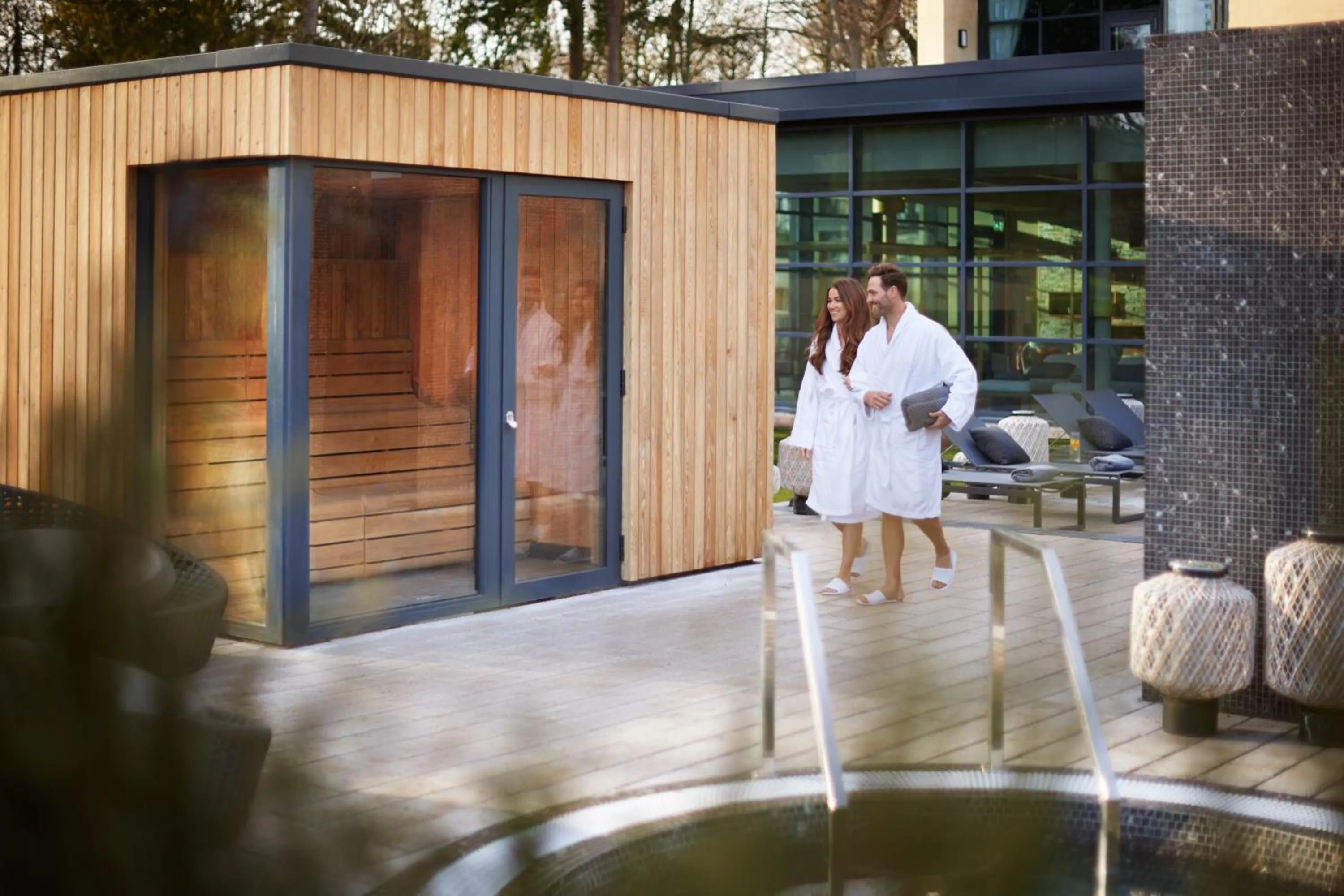 Sauna in SCHLOSS Roxburghe, part of Destination by Hyatt