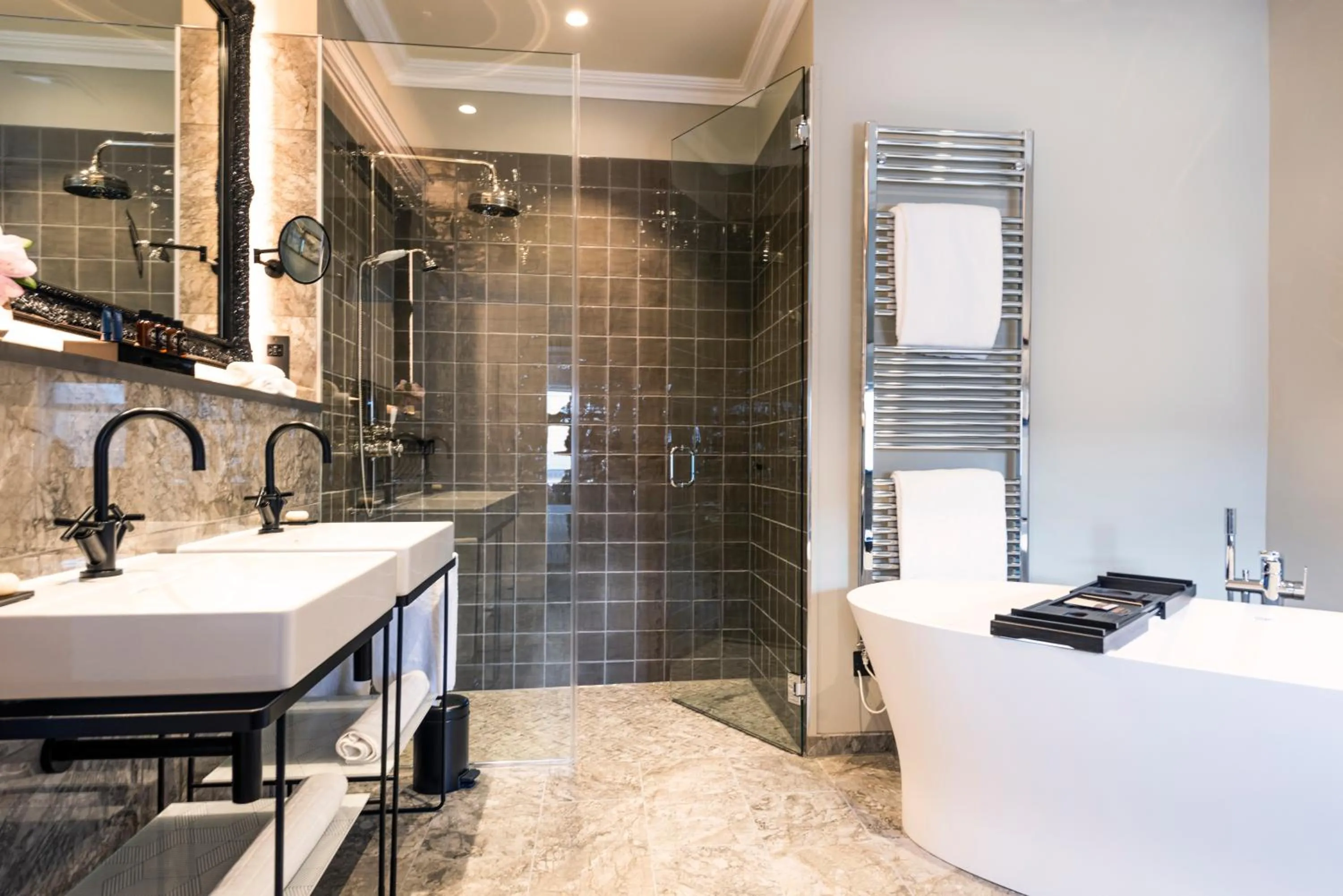 Bathroom in SCHLOSS Roxburghe, part of Destination by Hyatt