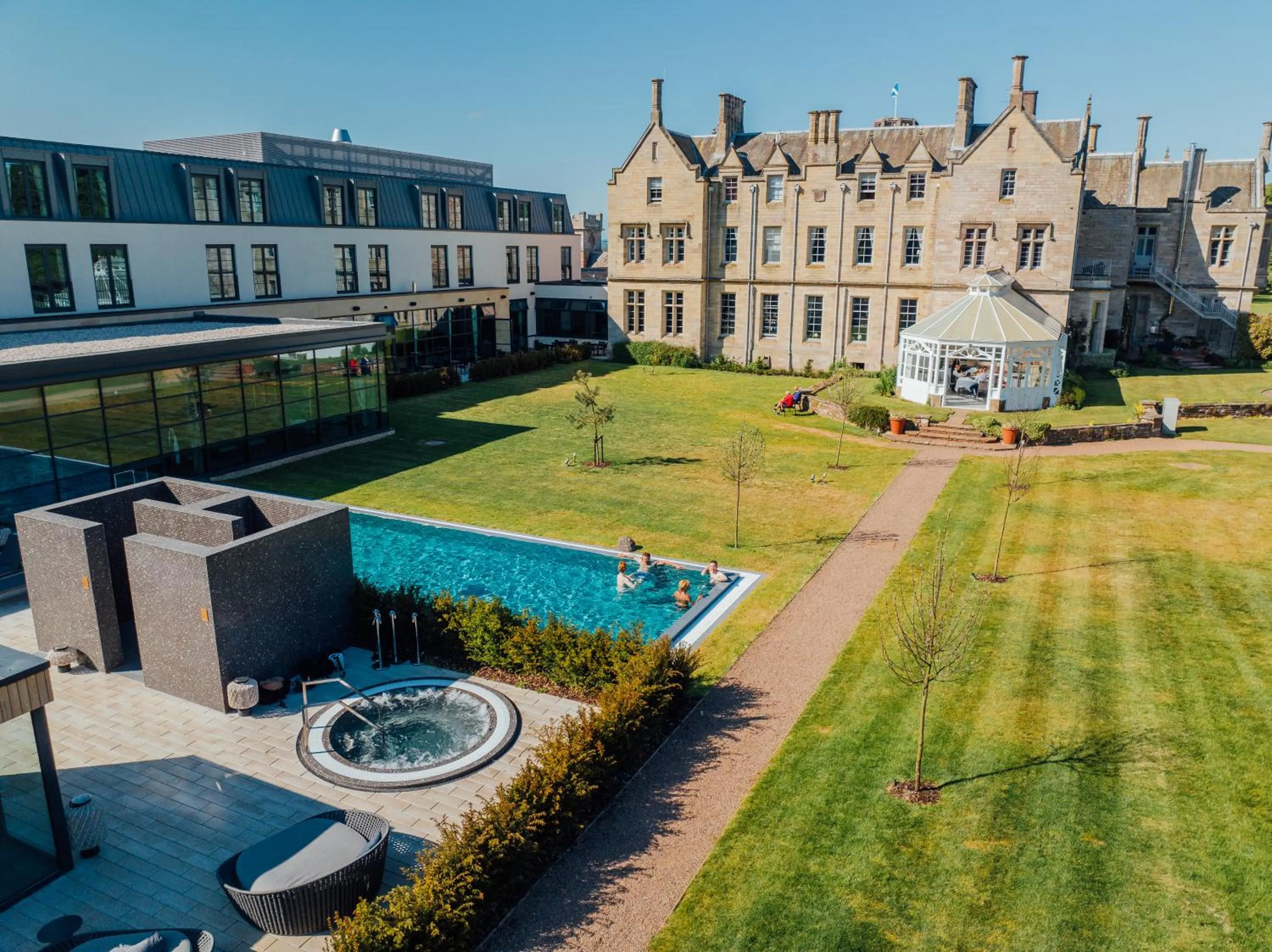 Spa and wellness centre/facilities in SCHLOSS Roxburghe, part of Destination by Hyatt