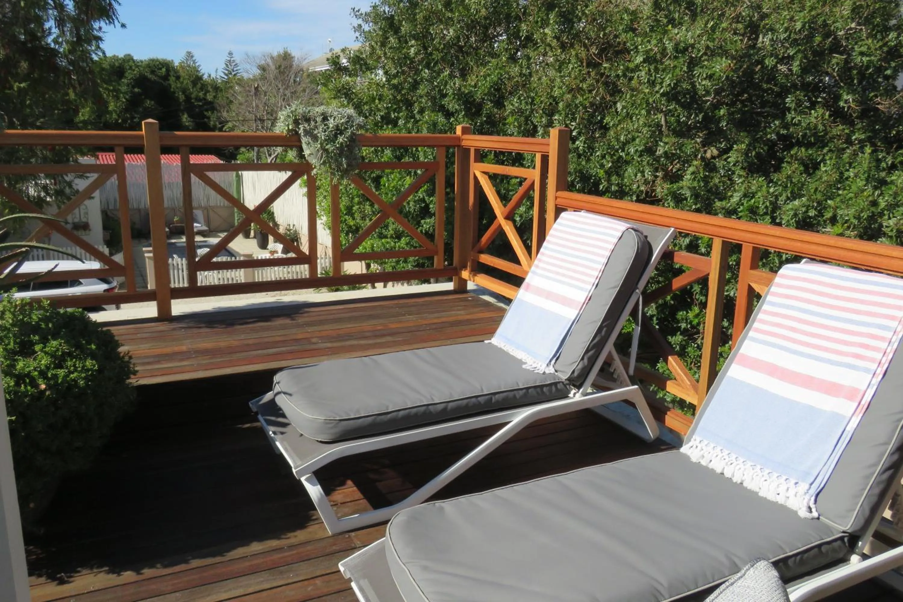 Patio in The Potting Shed Guest House