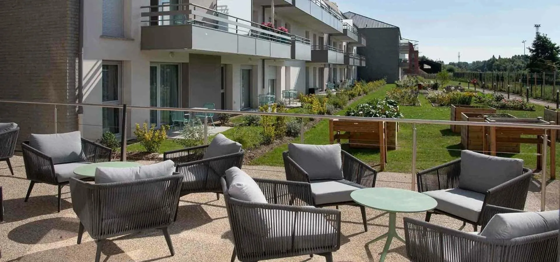 Patio in DOMITYS L'AIGRETTE BLEUE