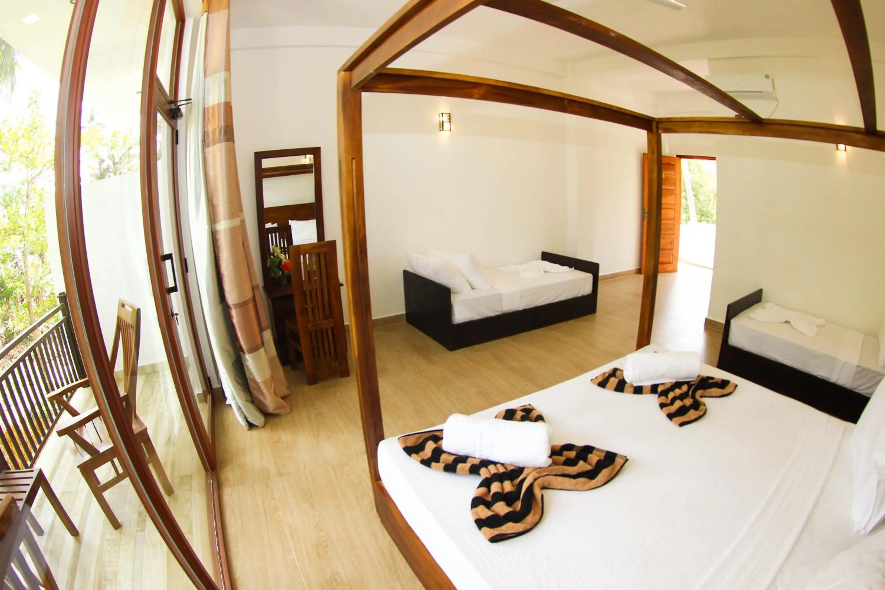 Bed in Bay Hiriketiya