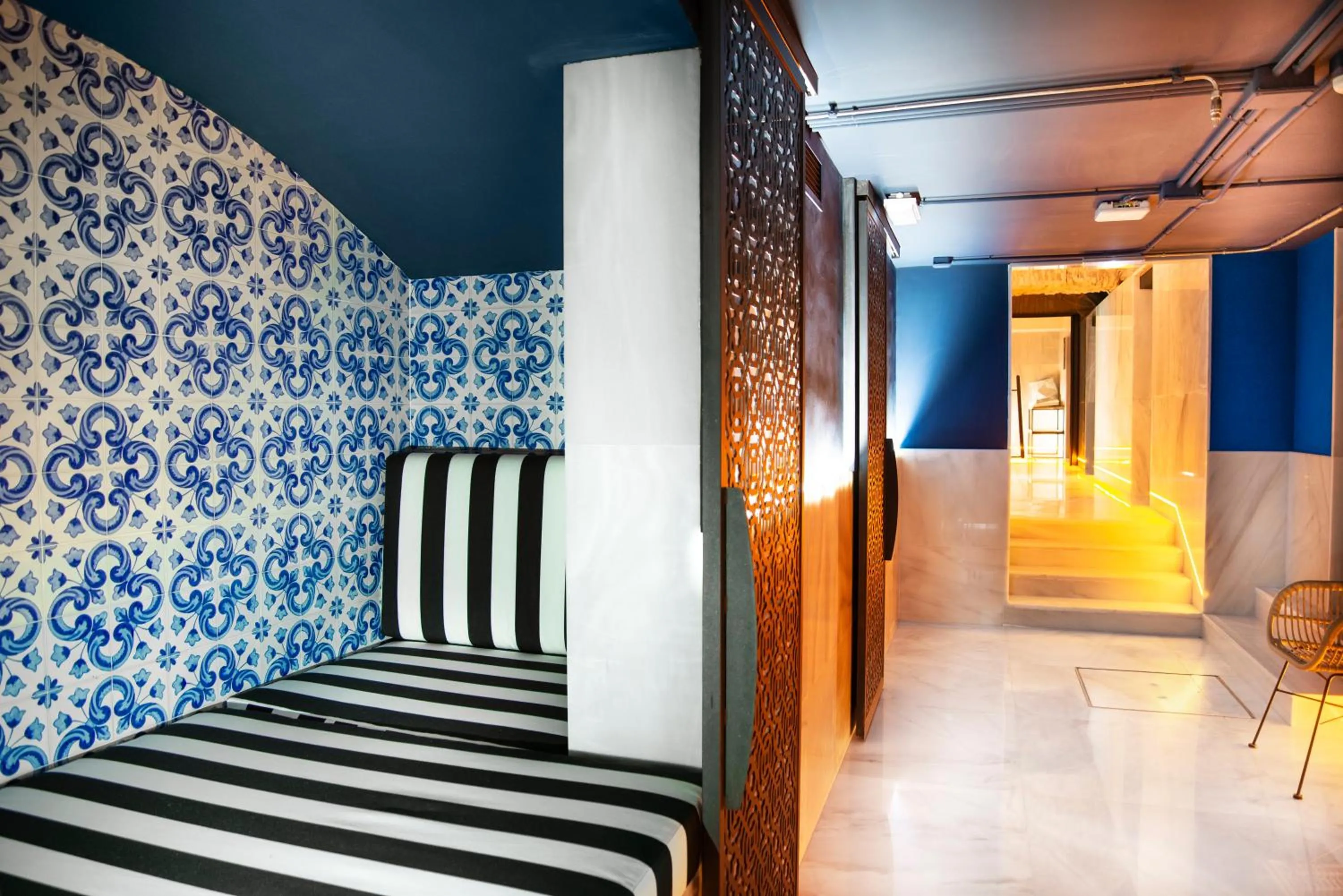 Spa and wellness centre/facilities, Bed in Pestana Collection Plaza Mayor