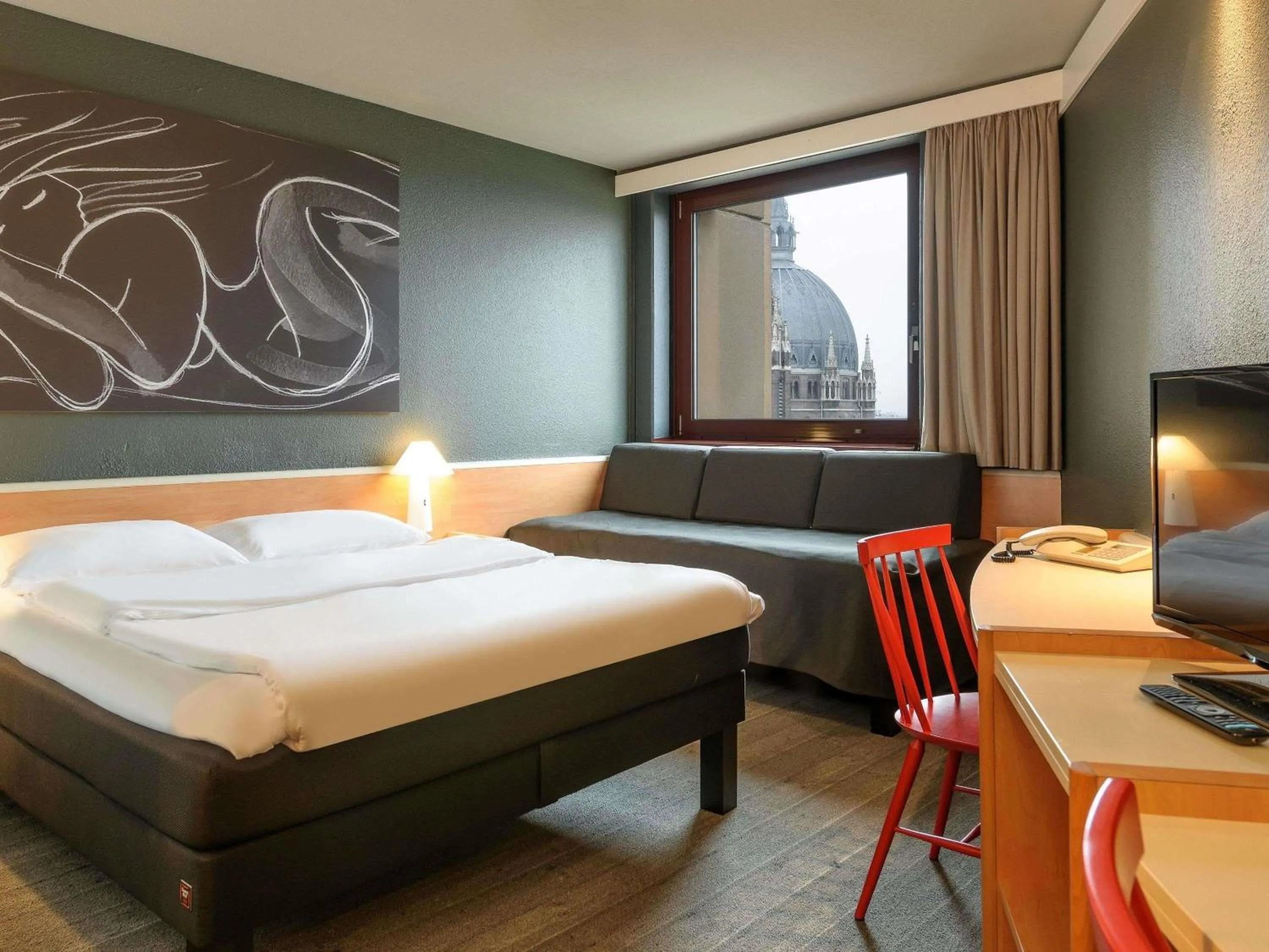 Bedroom, Bed in Ibis Wien Mariahilf